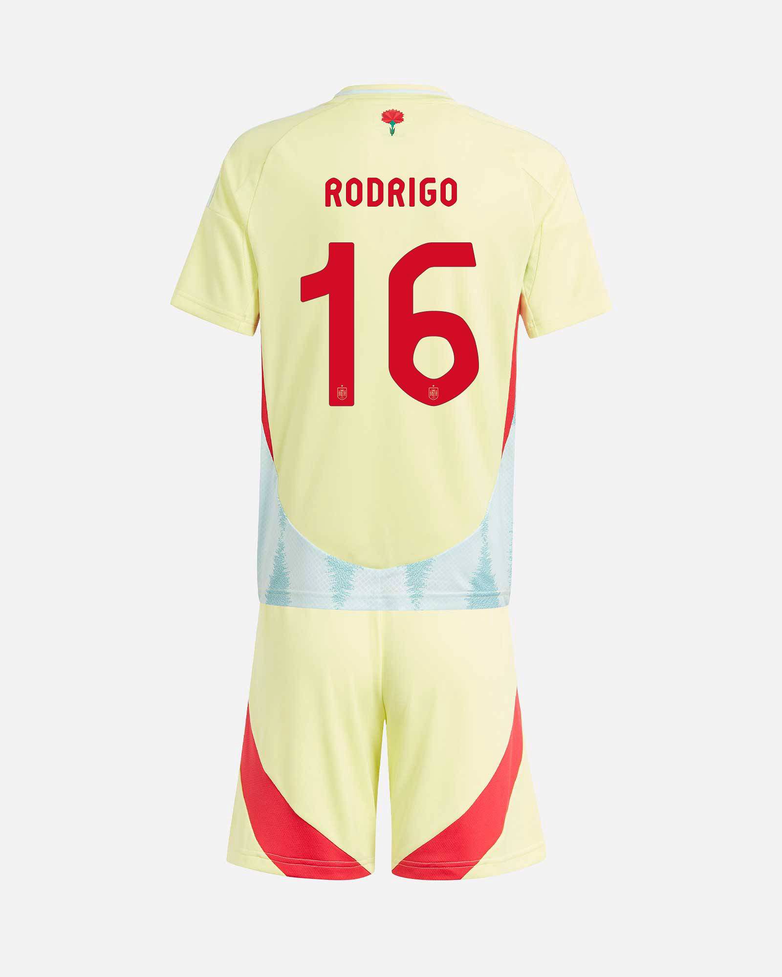 Conjunto 2ª España EURO 2024 Rodrigo - Fútbol Factory