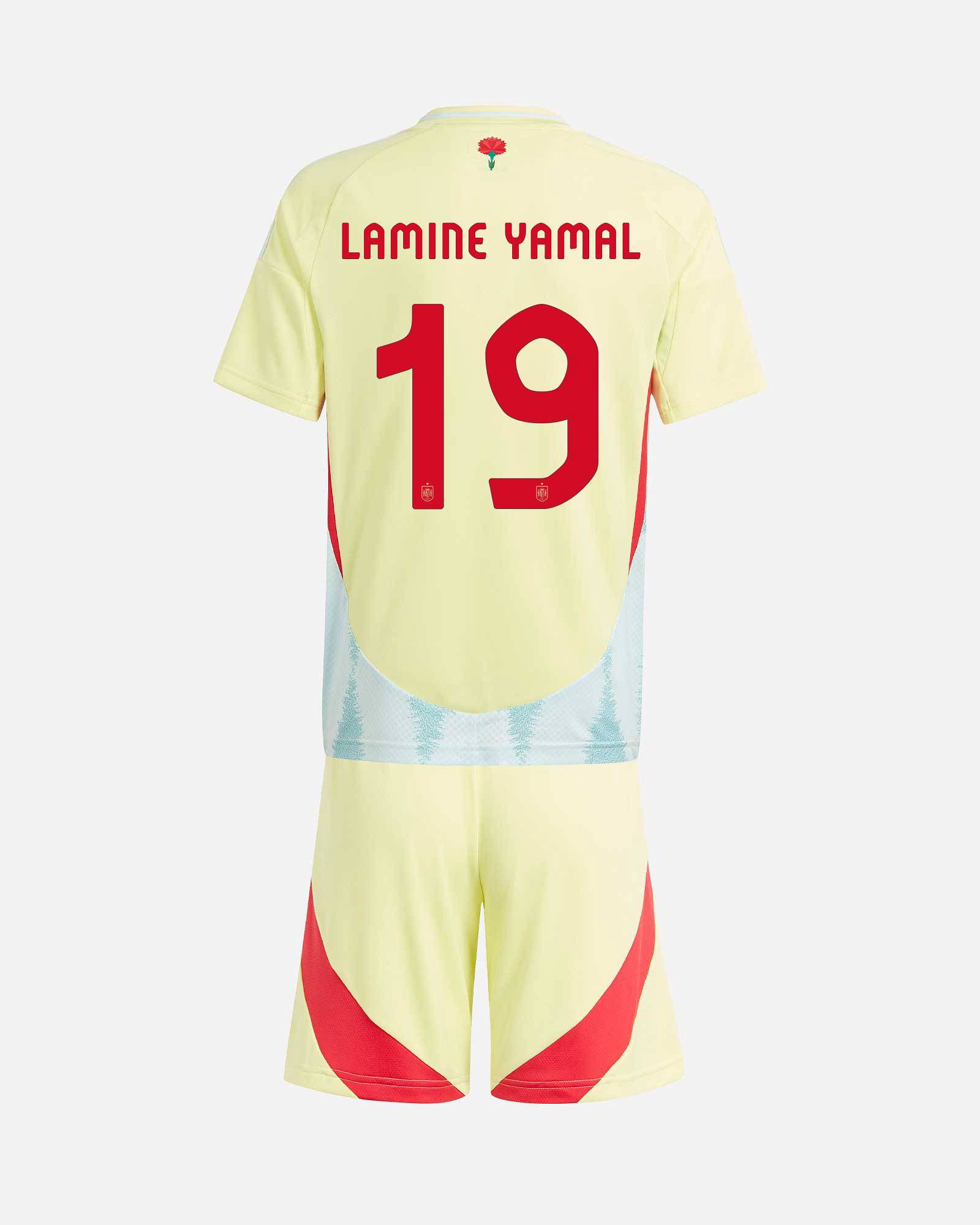 Conjunto 2ª España EURO 2024 Lamine Yamal - Fútbol Factory