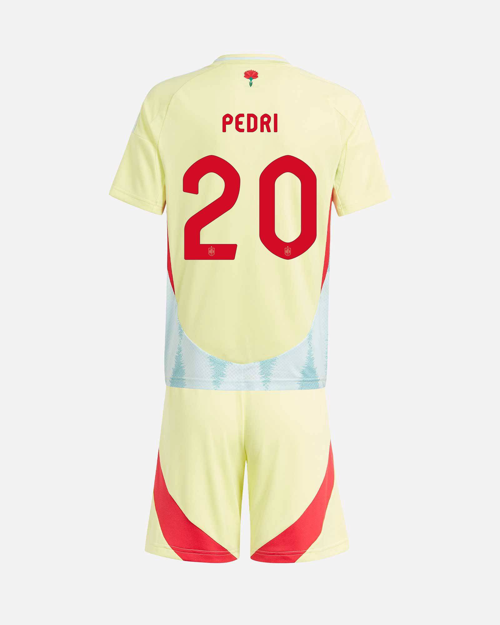 Conjunto 2ª España EURO 2024 Pedri - Fútbol Factory