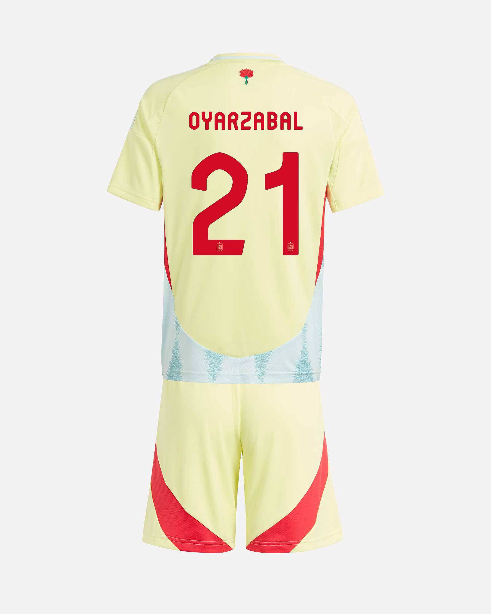 Conjunto 2ª España EURO 2024 Oyarzabal - Fútbol Factory