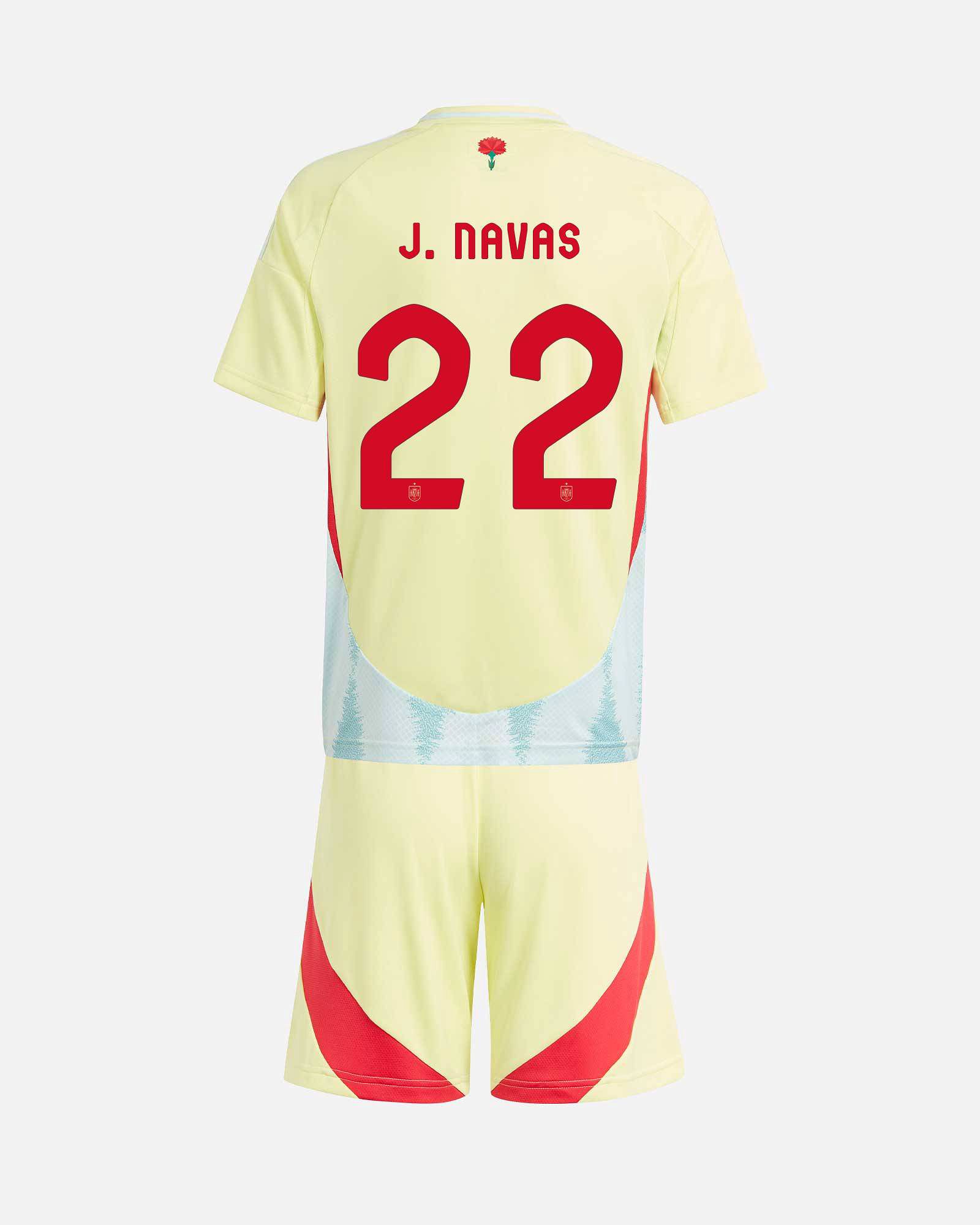 Conjunto 2ª España EURO 2024 J.Navas - Fútbol Factory