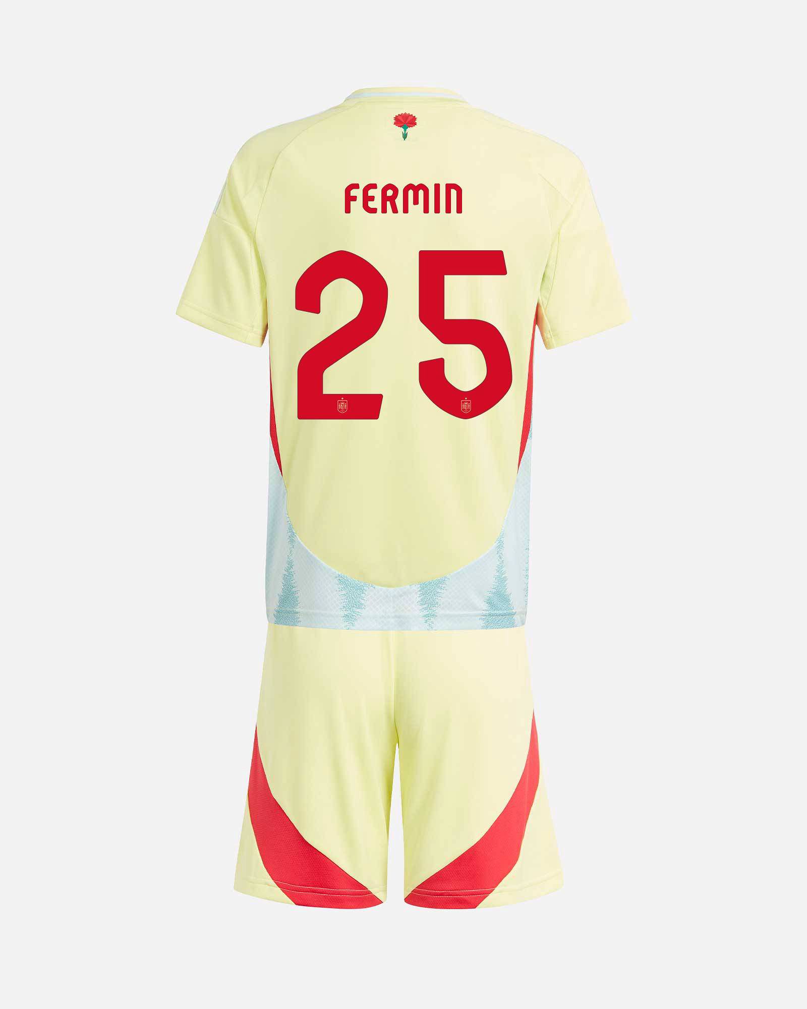 Conjunto 2ª España EURO 2024 Fermín - Fútbol Factory