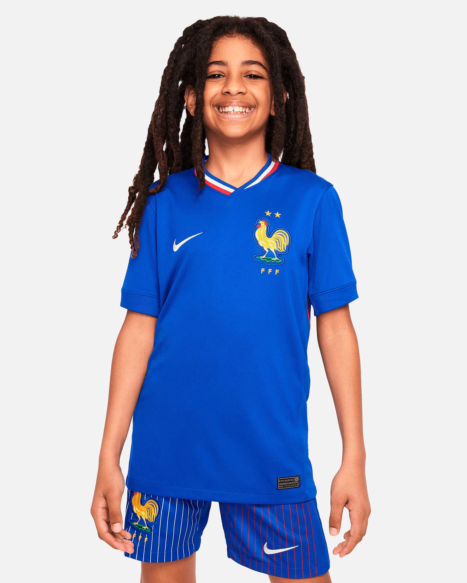 Camiseta 1ª Francia EURO 2024 Mbappé - Fútbol Factory