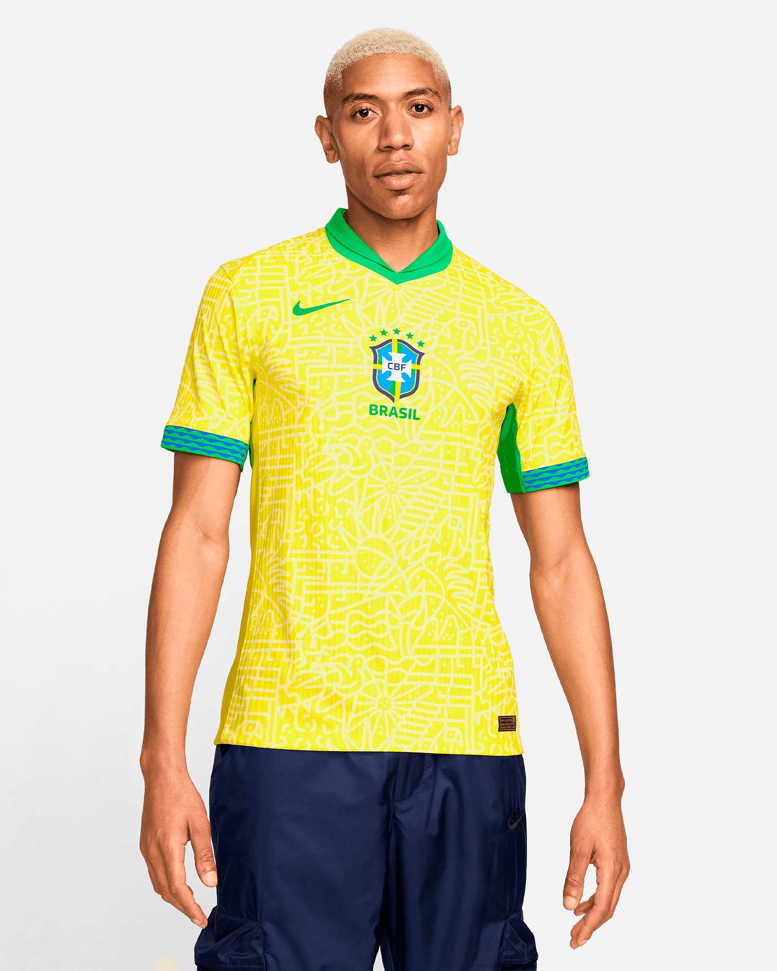 Camiseta 1ª Brasil Copa América 2024 Match - Fútbol Factory