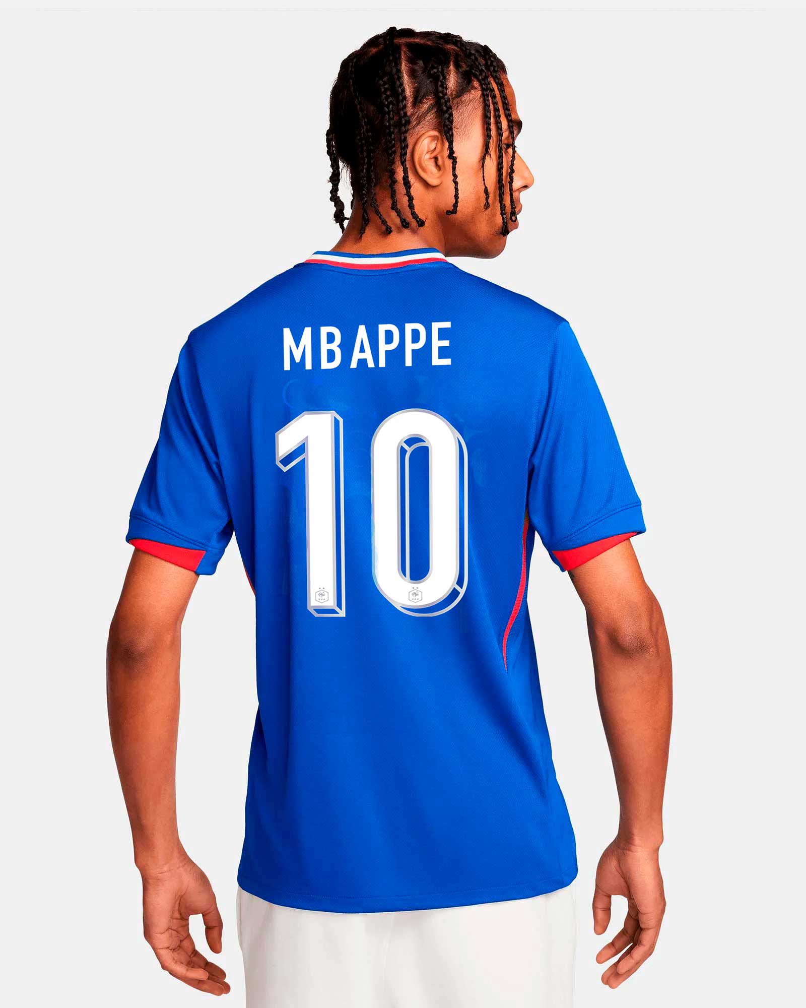 Camiseta 1ª Francia EURO 2024 Mbappé - Fútbol Factory