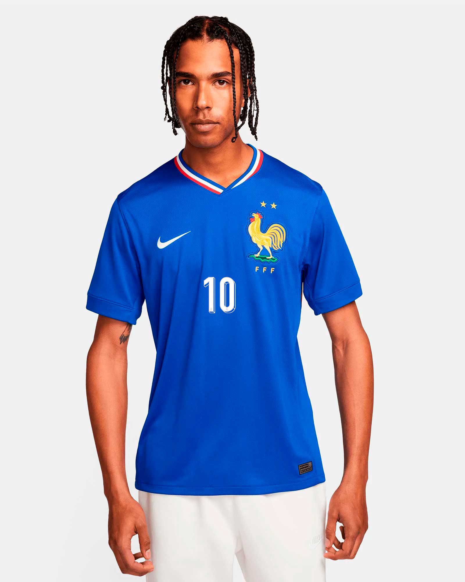 Camiseta 1ª Francia EURO 2024 Mbappé - Fútbol Factory