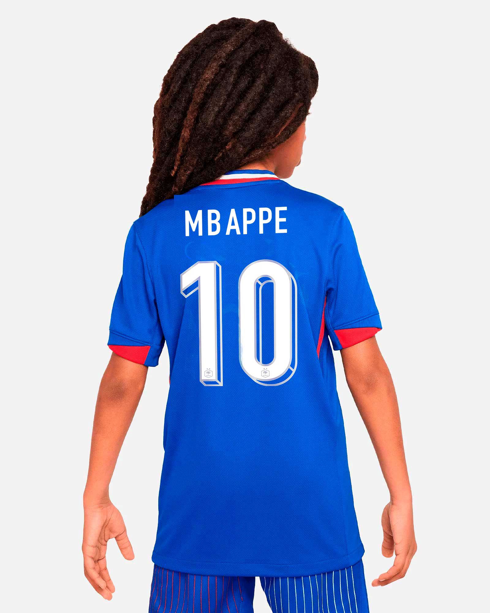 Camiseta 1ª Francia EURO 2024 Mbappé - Fútbol Factory