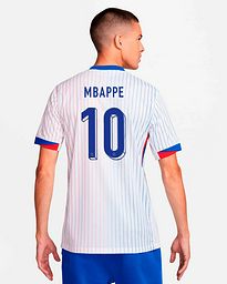 Camiseta 2ª Francia EURO 2024 Mbappé