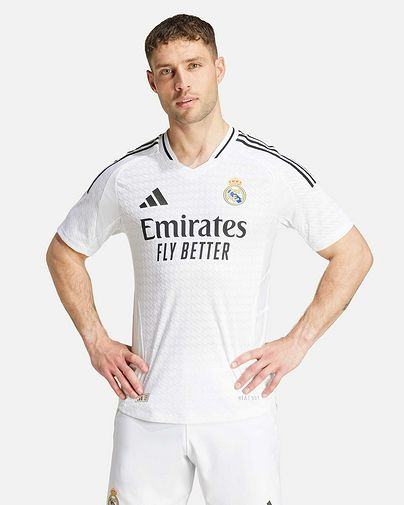 Primeira camisola do Real Madrid 2024/2025 Autêntica