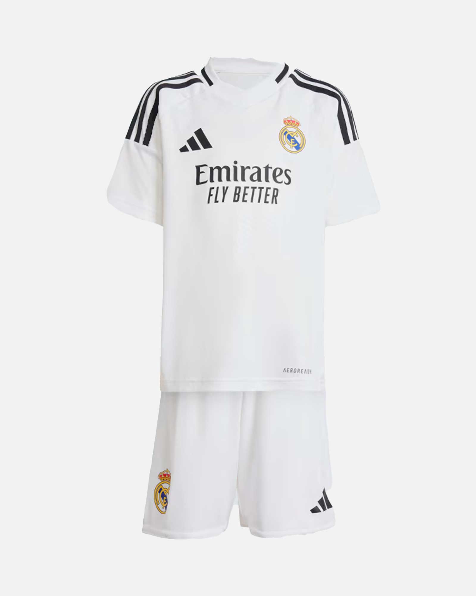 Mini conjunto 1ª Real Madrid 2024/2025 Mbappé - Fútbol Factory