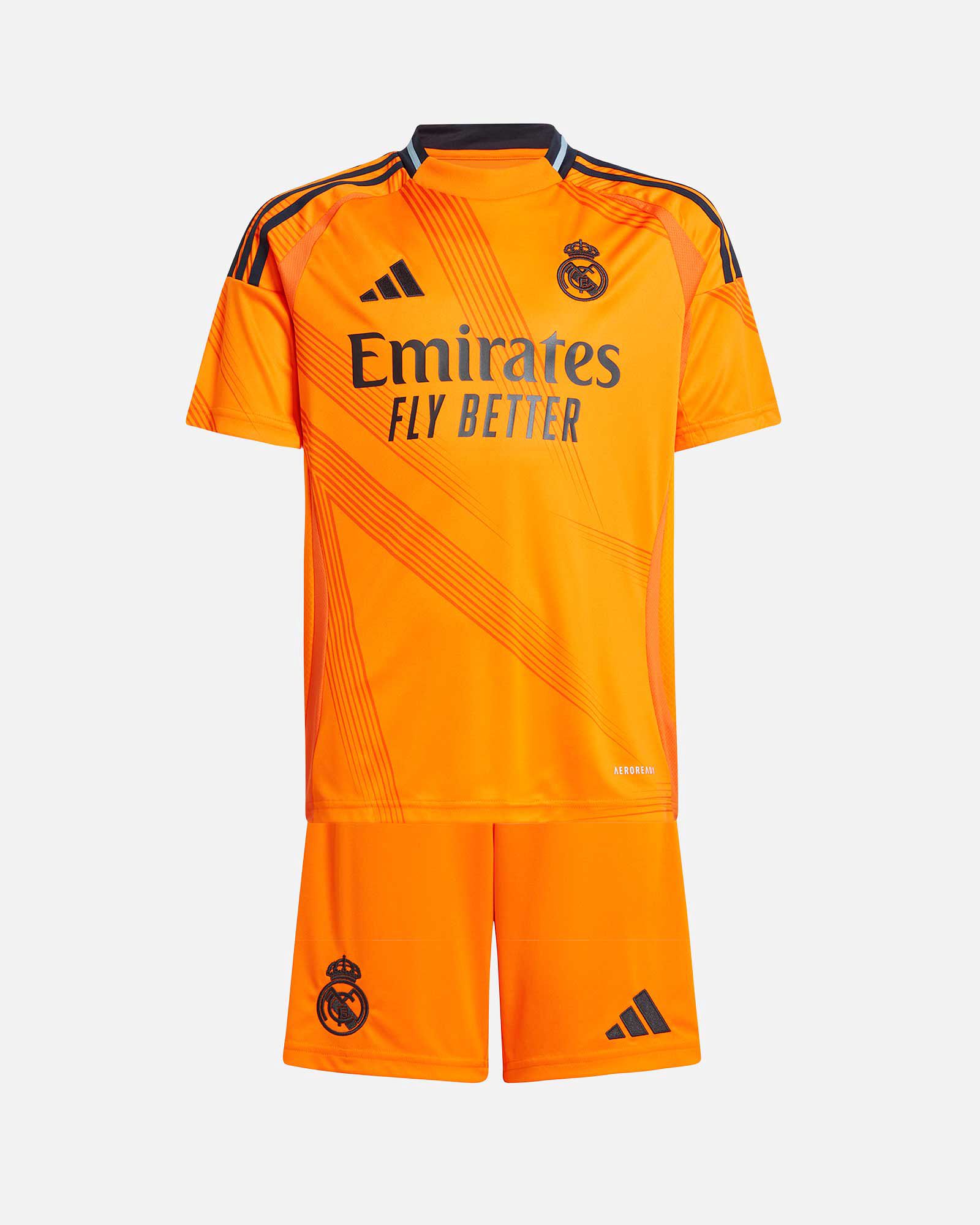 Conjunto 2ª Real Madrid 2024/2025 Mbappé - Fútbol Factory