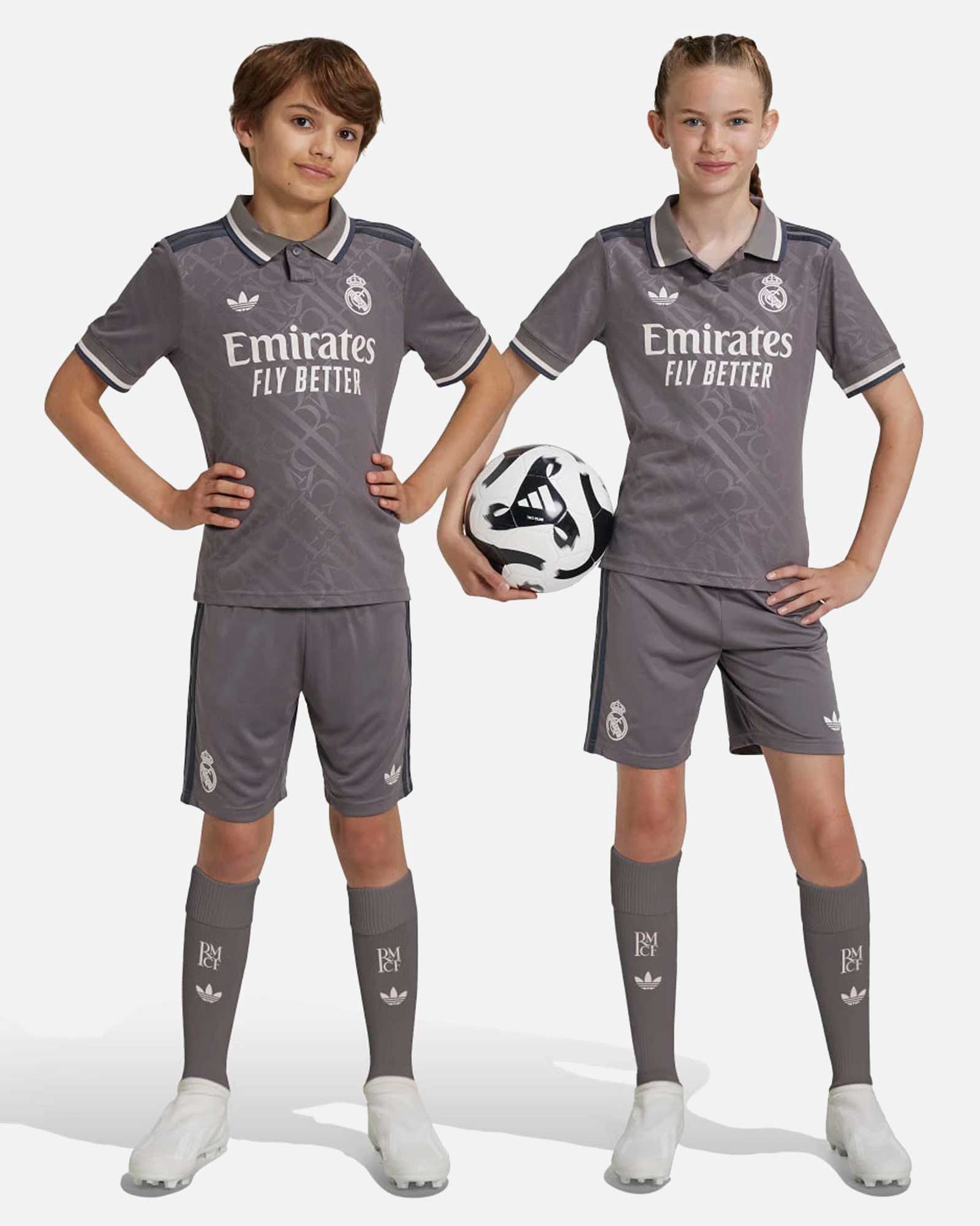 Conjunto 3ª Real Madrid 2024/2025 - Fútbol Factory