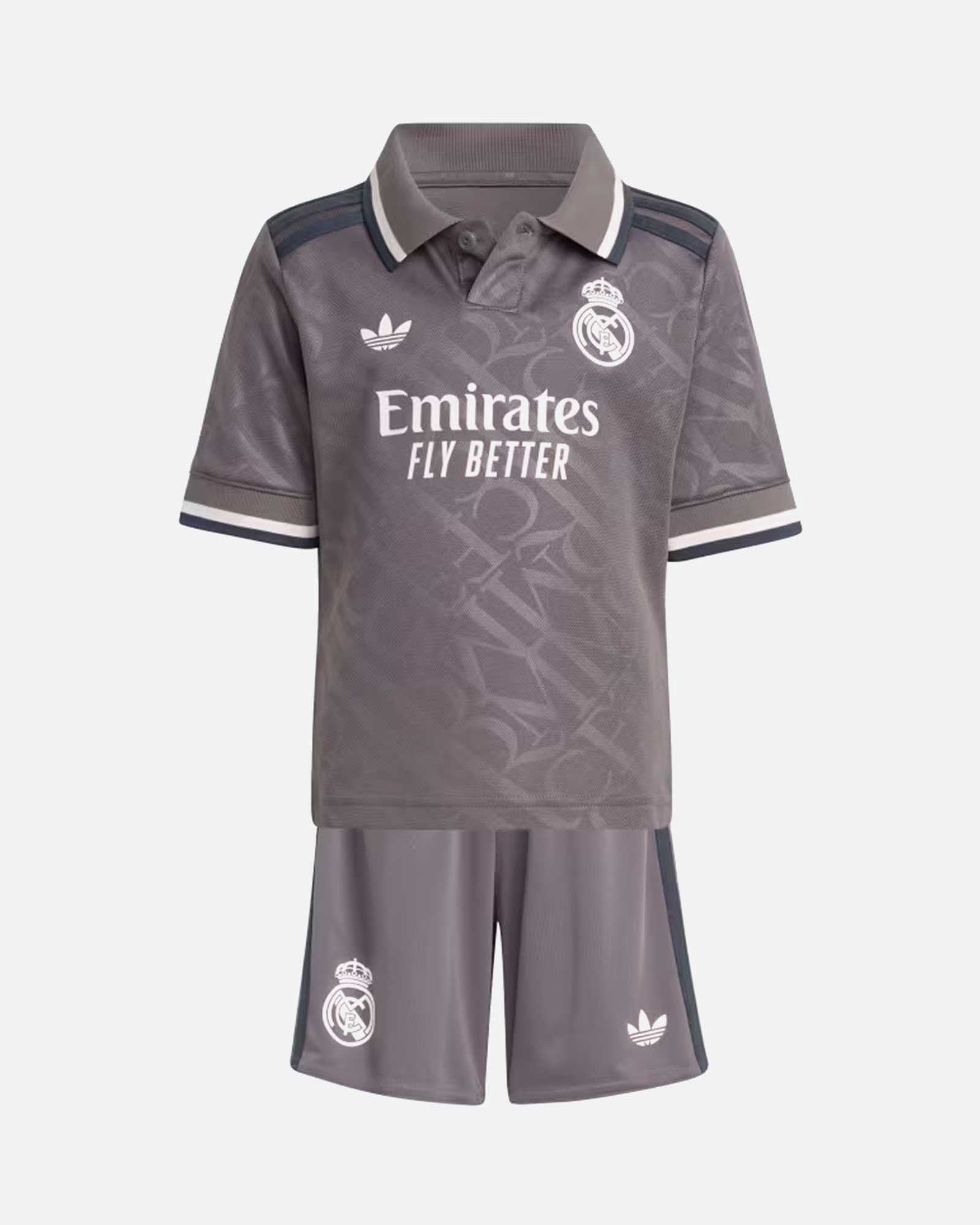 Mini conjunto 3ª Real Madrid 2024/2025 Mbappé - Fútbol Factory