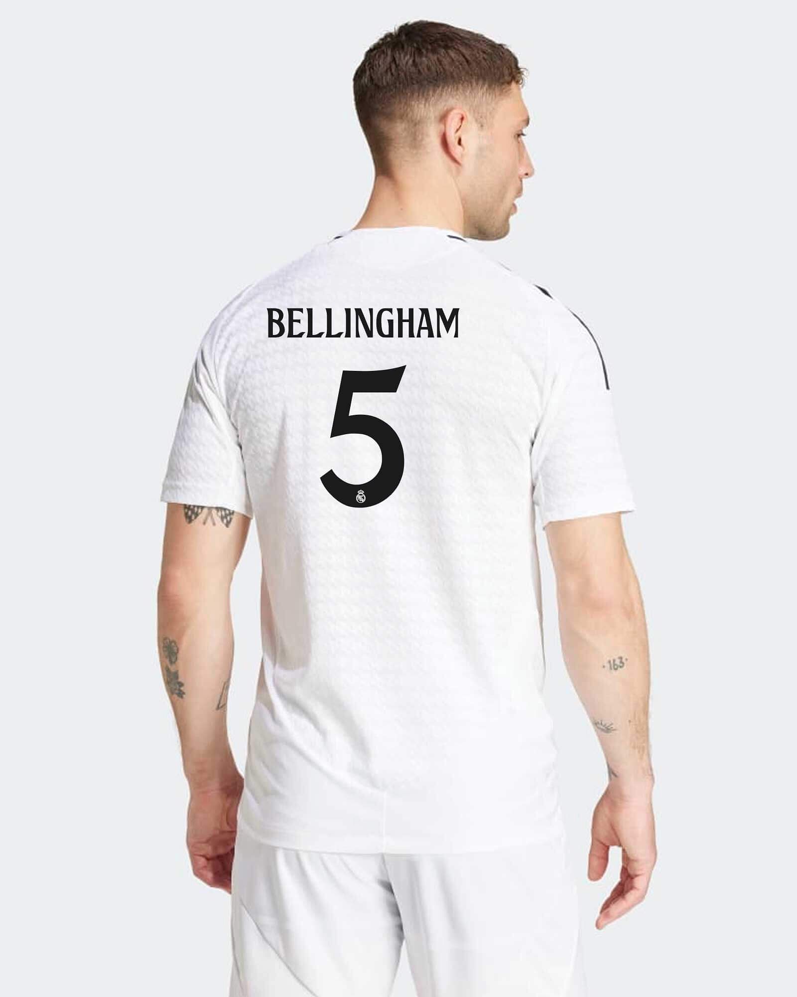 Camiseta 1ª Real Madrid 2024/2025 Authentic Bellingham - Fútbol Factory