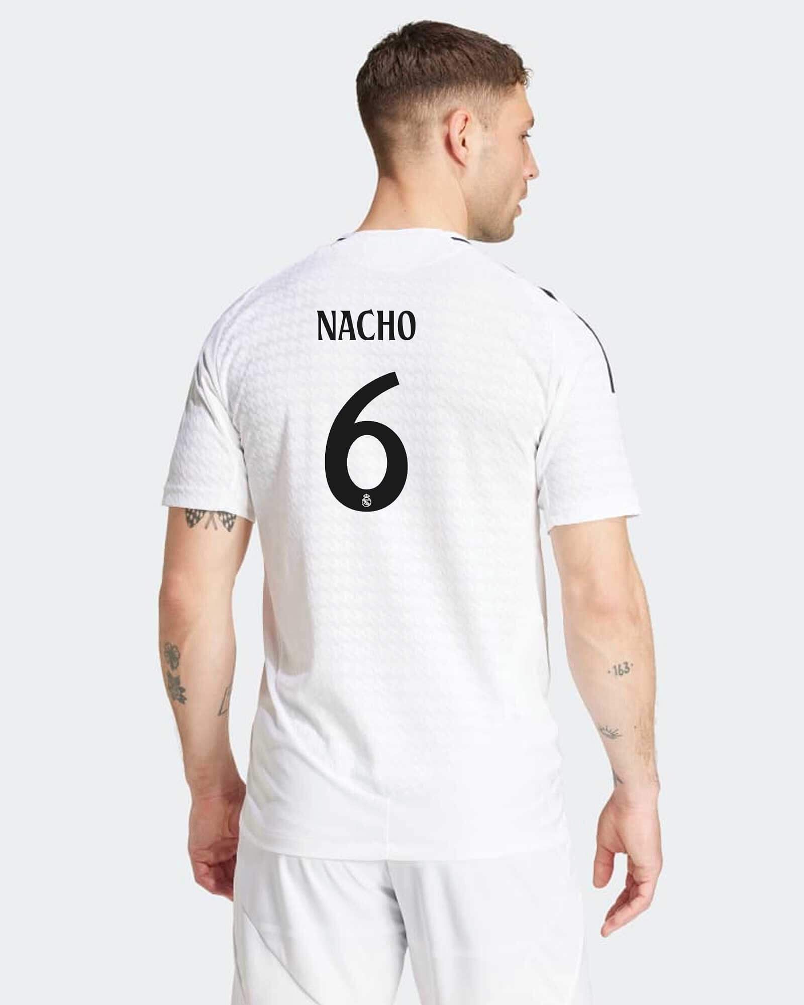 Camiseta 1ª Real Madrid 2024/2025 Authentic Nacho - Fútbol Factory