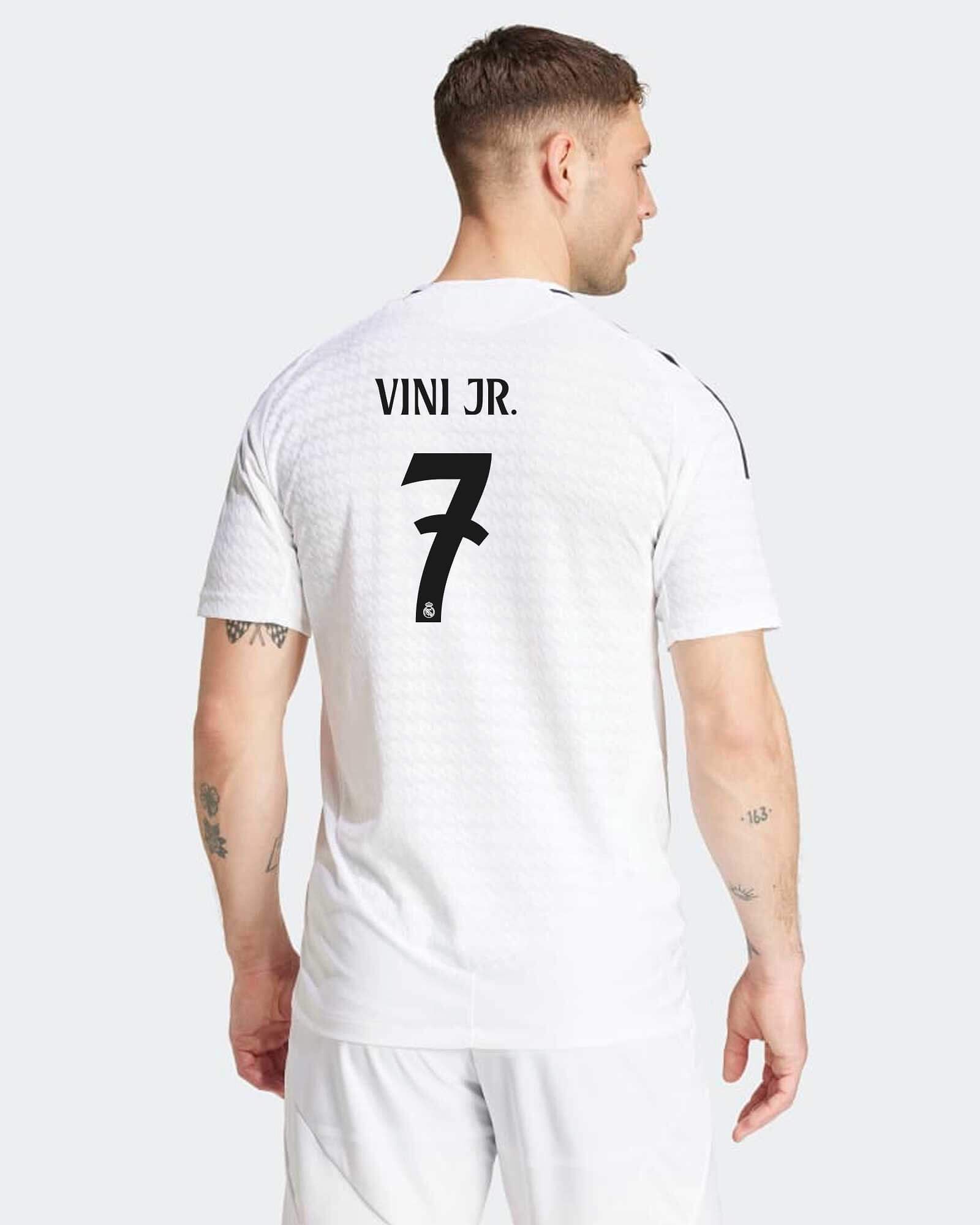 Camiseta 1ª Real Madrid 2024/2025 Authentic Vini Jr. - Fútbol Factory