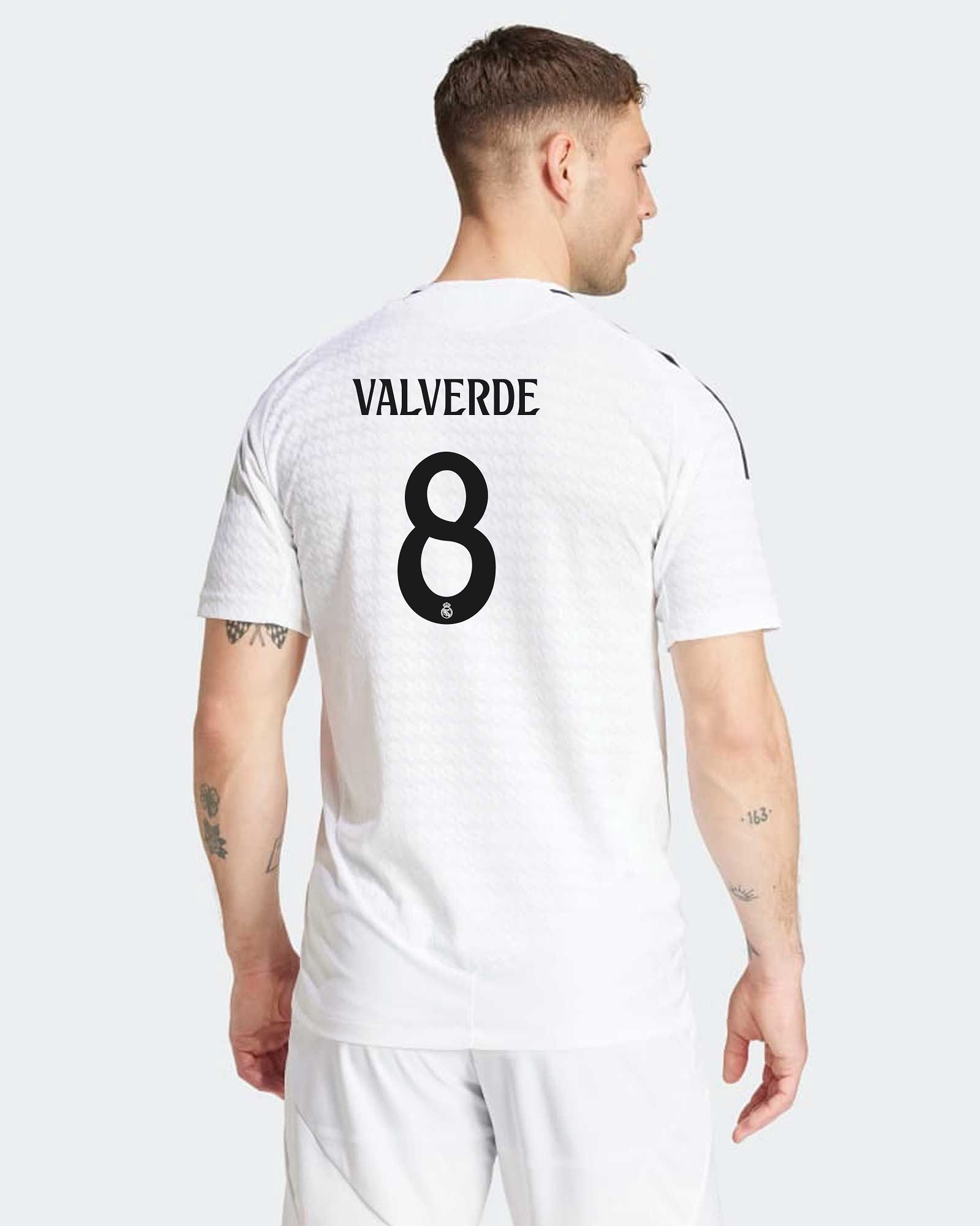 Camiseta 1ª Real Madrid 2024/2025 Authentic Valverde - Fútbol Factory