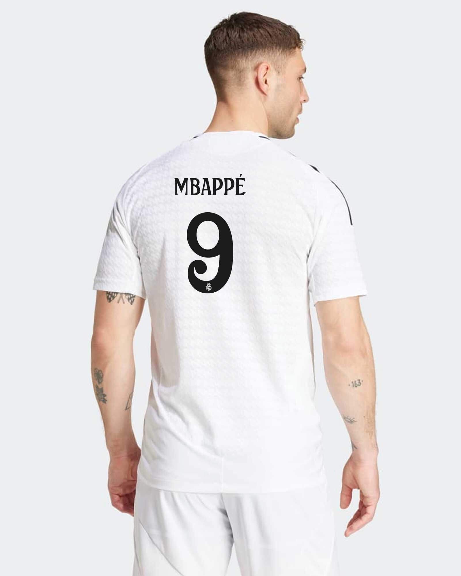 Camiseta 1ª Real Madrid 2024/2025 Authentic Mbappé - Fútbol Factory