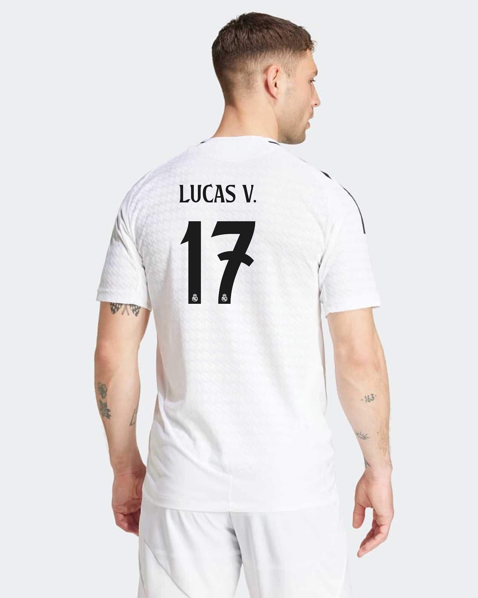 Camiseta 1ª Real Madrid 2024/2025 Authentic Lucas V. - Fútbol Factory