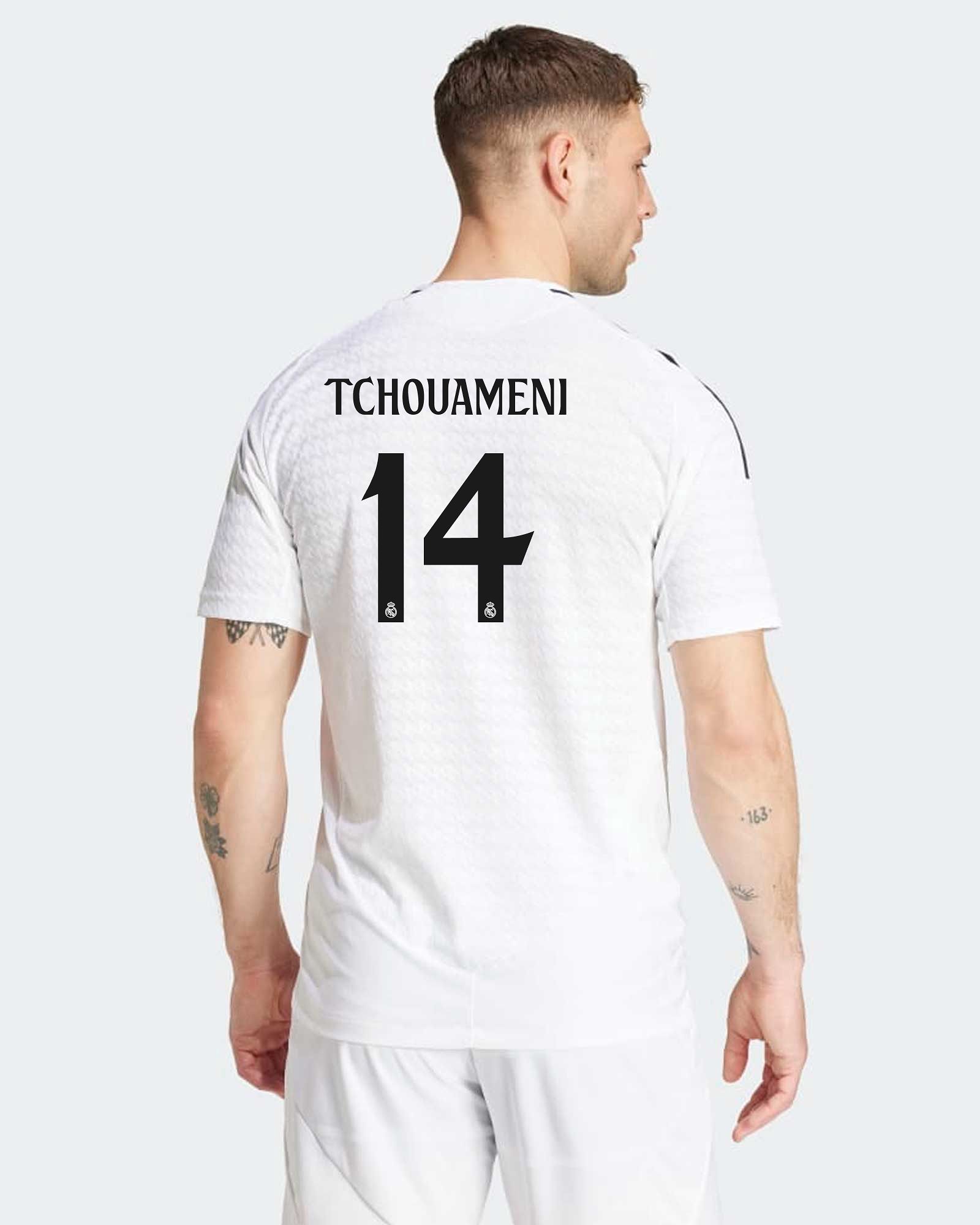 Camiseta 1ª Real Madrid 2024/2025 Authentic Tchouameni - Fútbol Factory