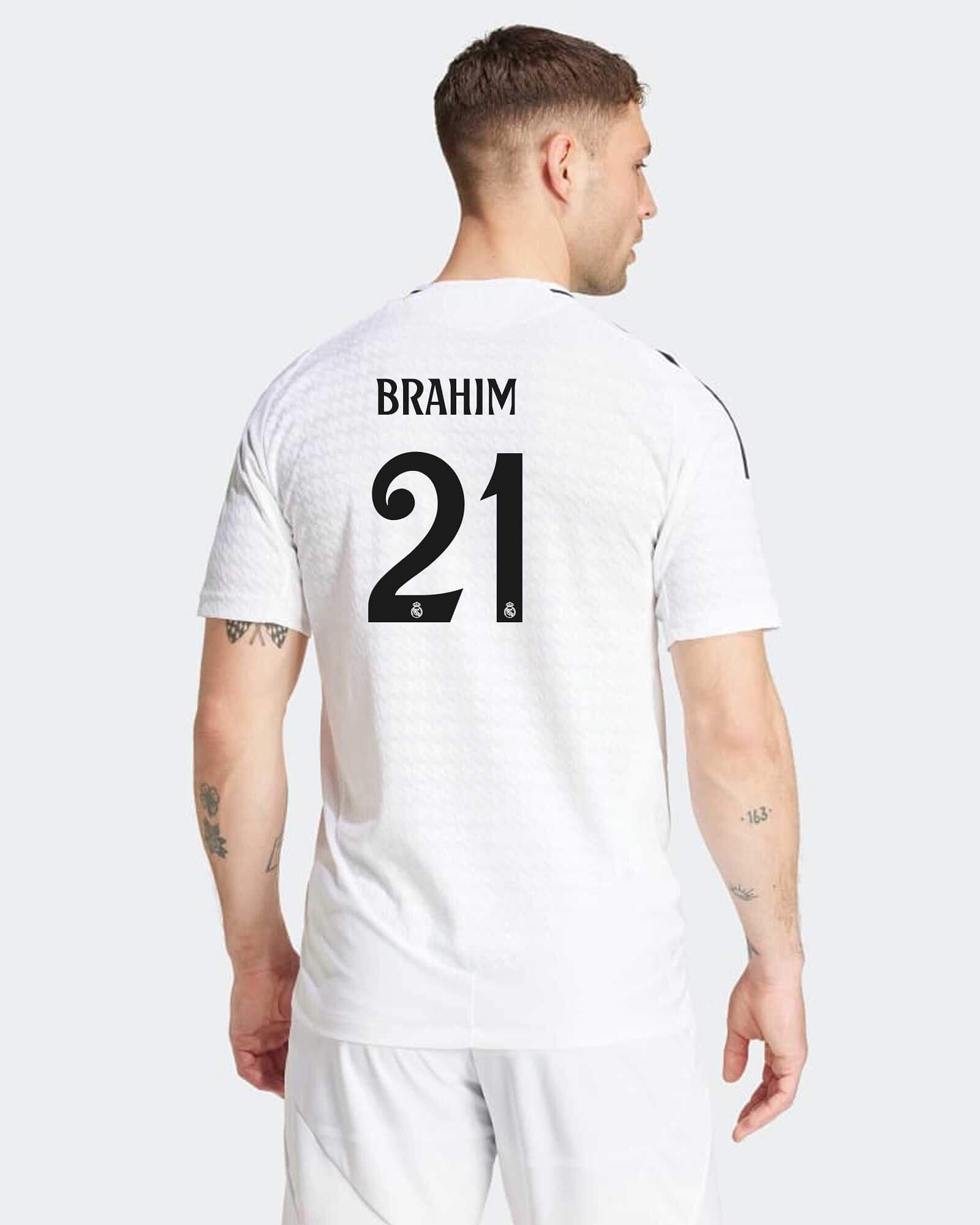 Camiseta 1ª Real Madrid 2024/2025 Authentic Brahim - Fútbol Factory