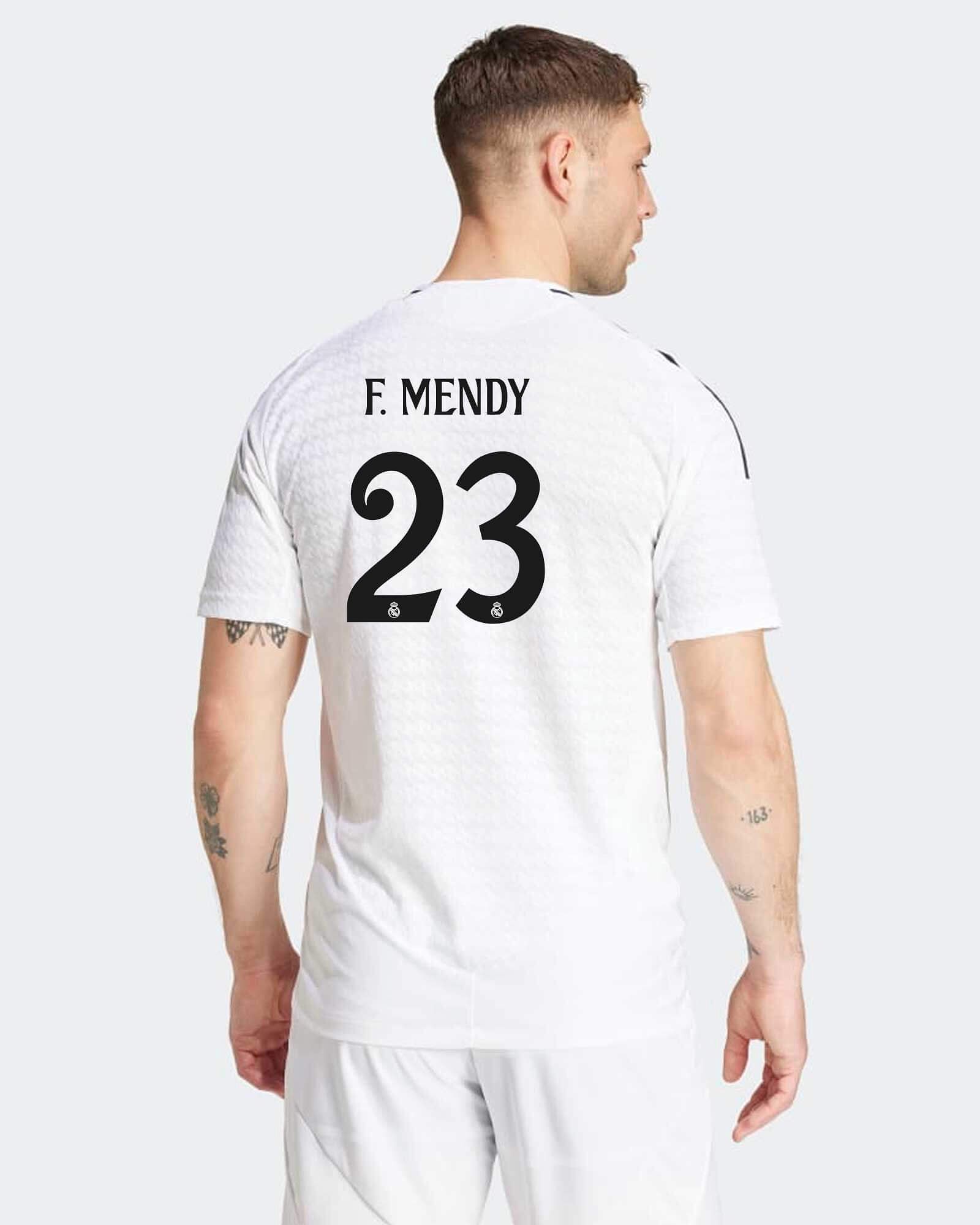 Camiseta 1ª Real Madrid 2024/2025 Authentic F. Mendy - Fútbol Factory