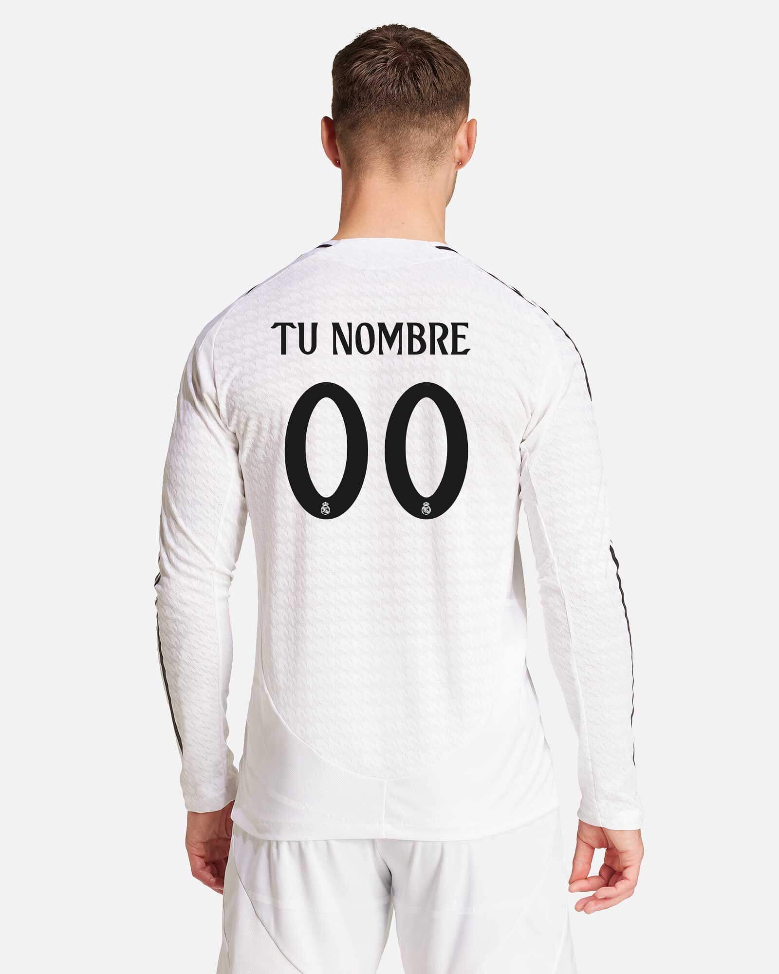 Camiseta 1ª Real Madrid 2024/2025 Authentic Personalizado - Fútbol Factory