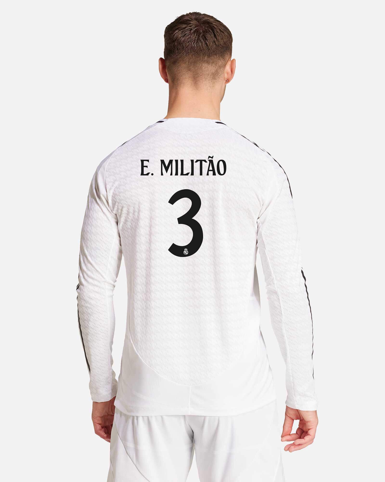 Camiseta 1ª Real Madrid 2024/2025 Authentic E. Militão - Fútbol Factory