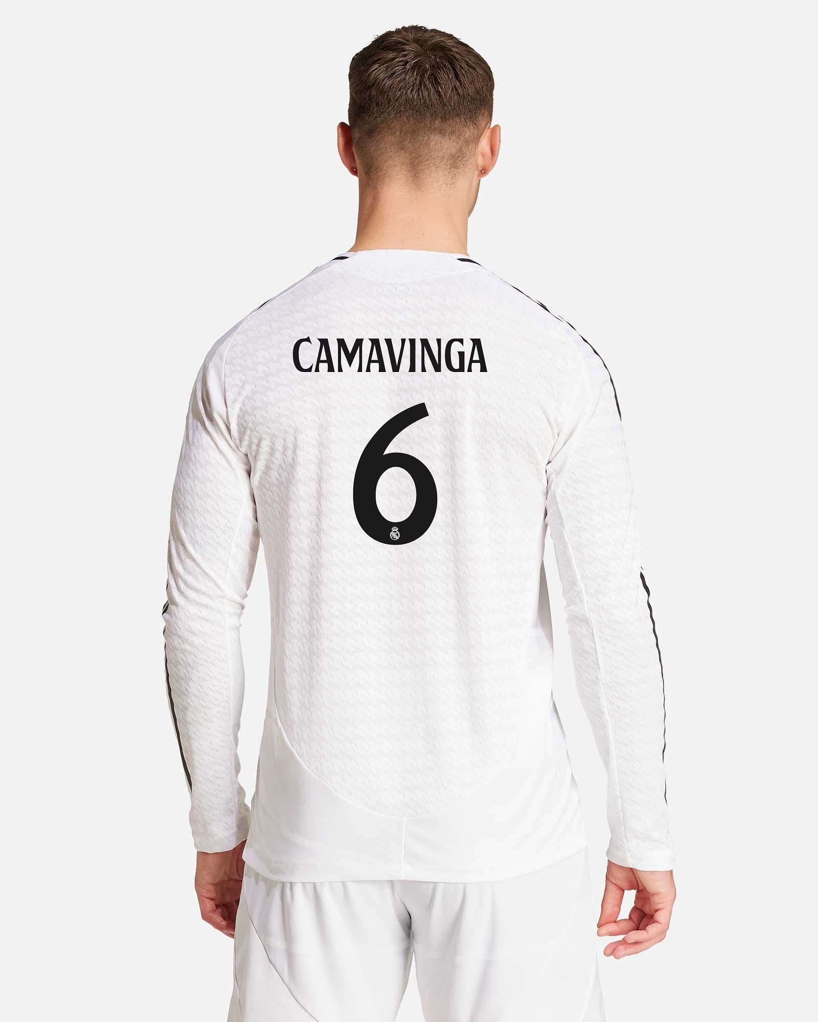 Camiseta 1ª Real Madrid 2024/2025 Authentic Camavinga - Fútbol Factory