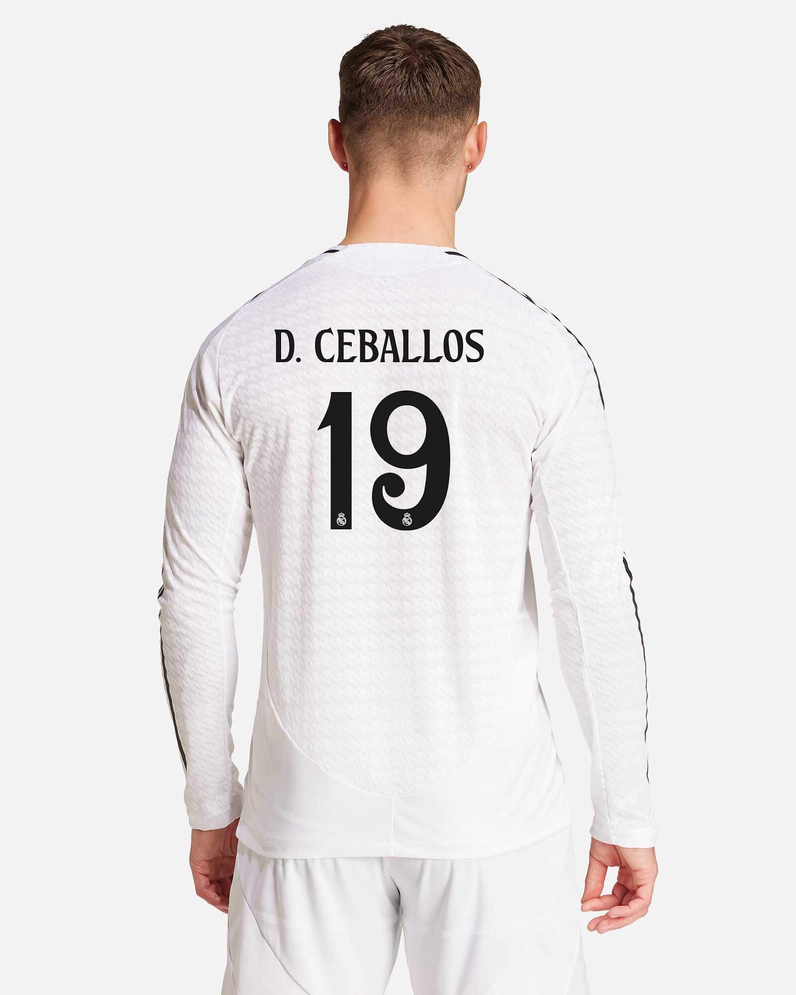 Camiseta 1ª Real Madrid 2024/2025 Authentic D. Ceballos - Fútbol Factory