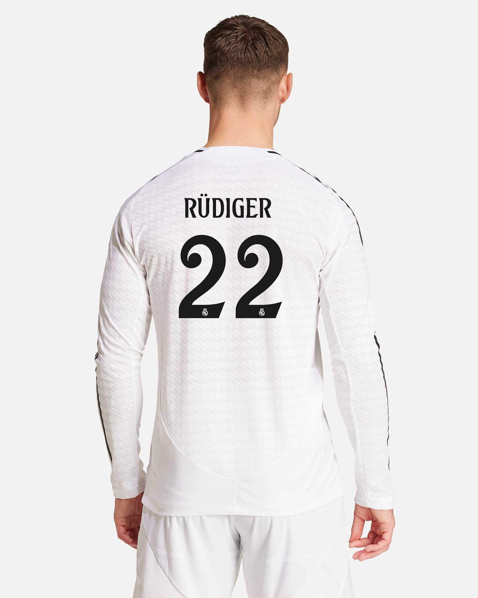 Camiseta 1ª Real Madrid 2024/2025 Authentic Rüdiger - Fútbol Factory