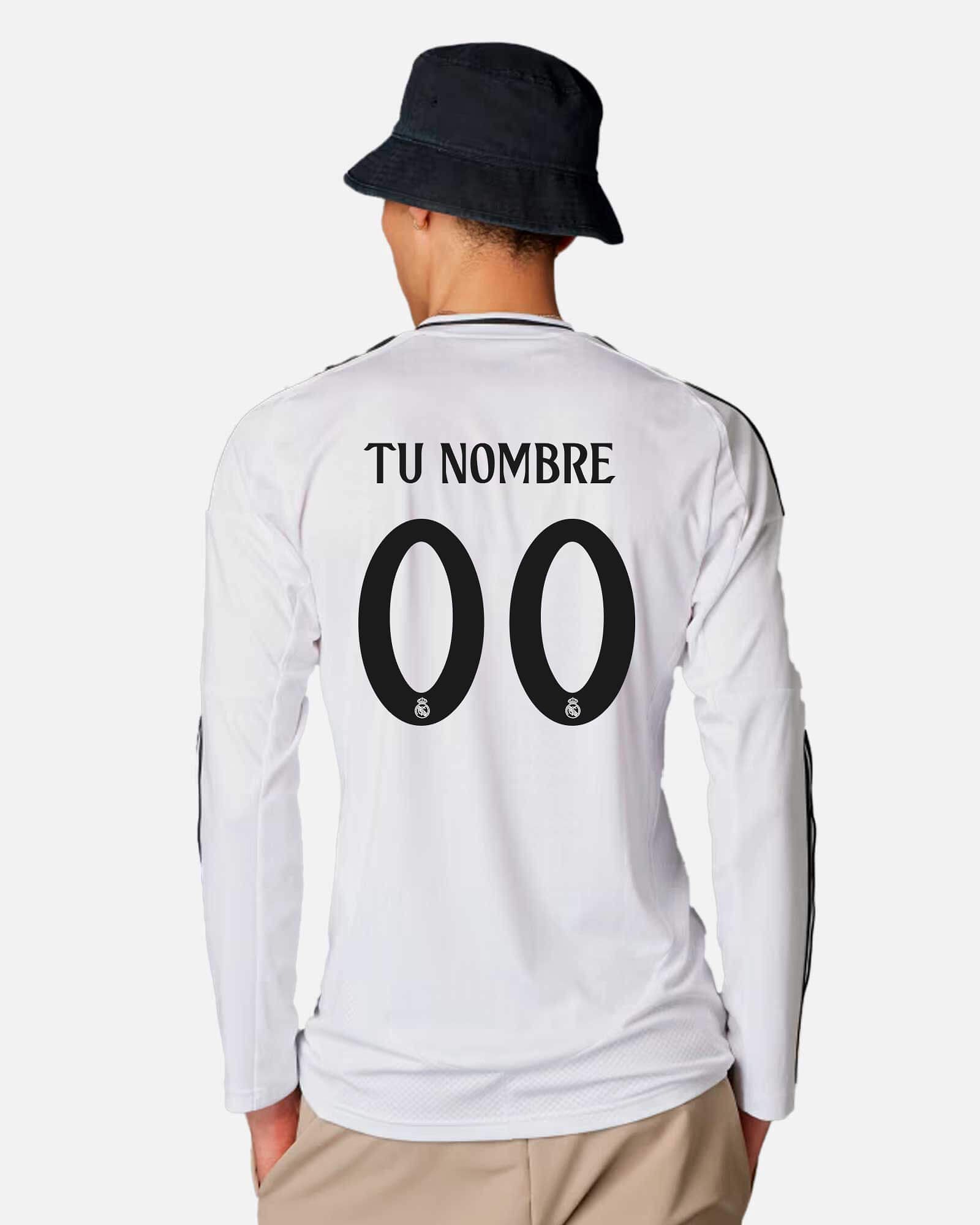 Camiseta 1ª Real Madrid 2024/2025 Personalizado - Fútbol Factory