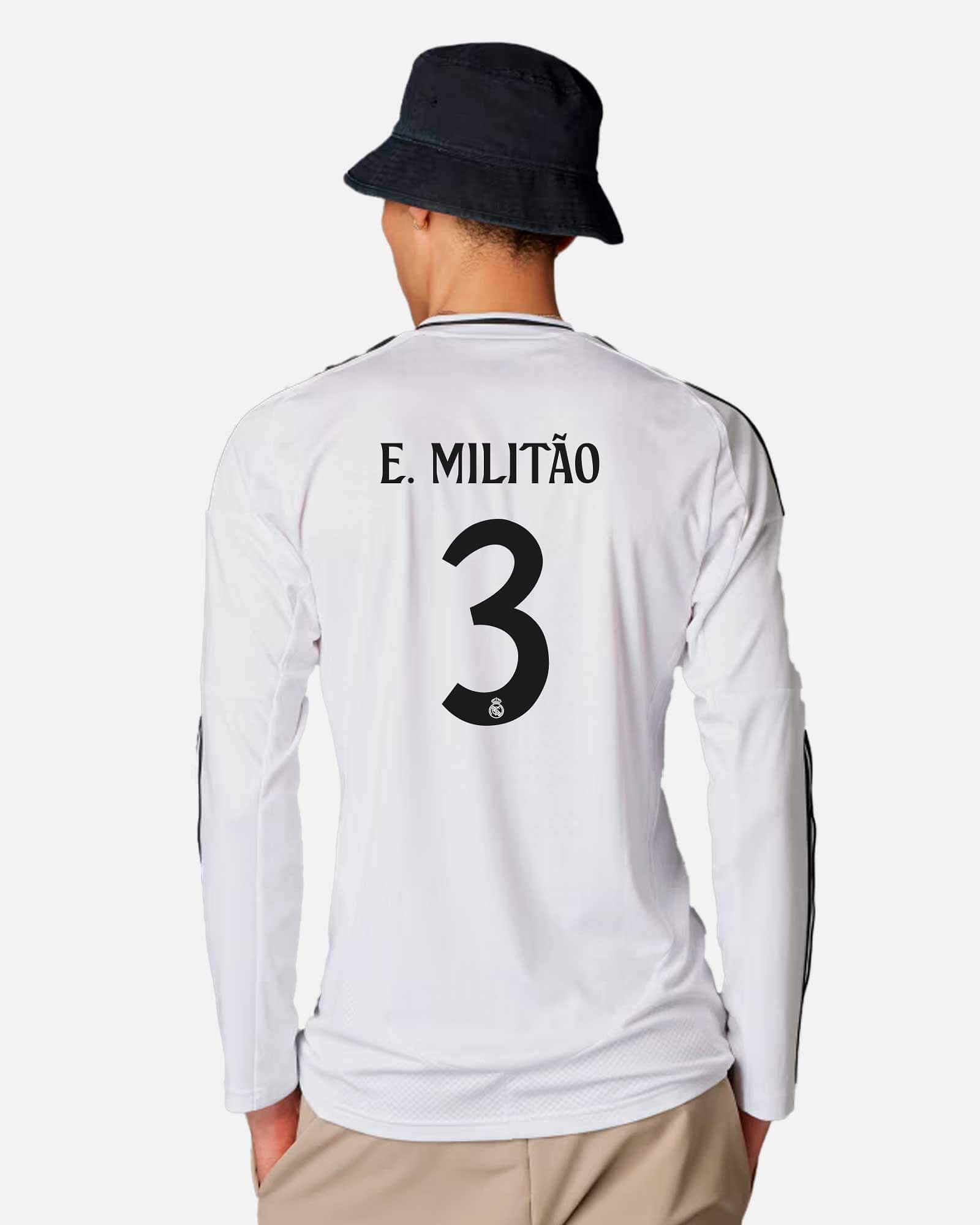 Camiseta 1ª Real Madrid 2024/2025 E. Militão - Fútbol Factory