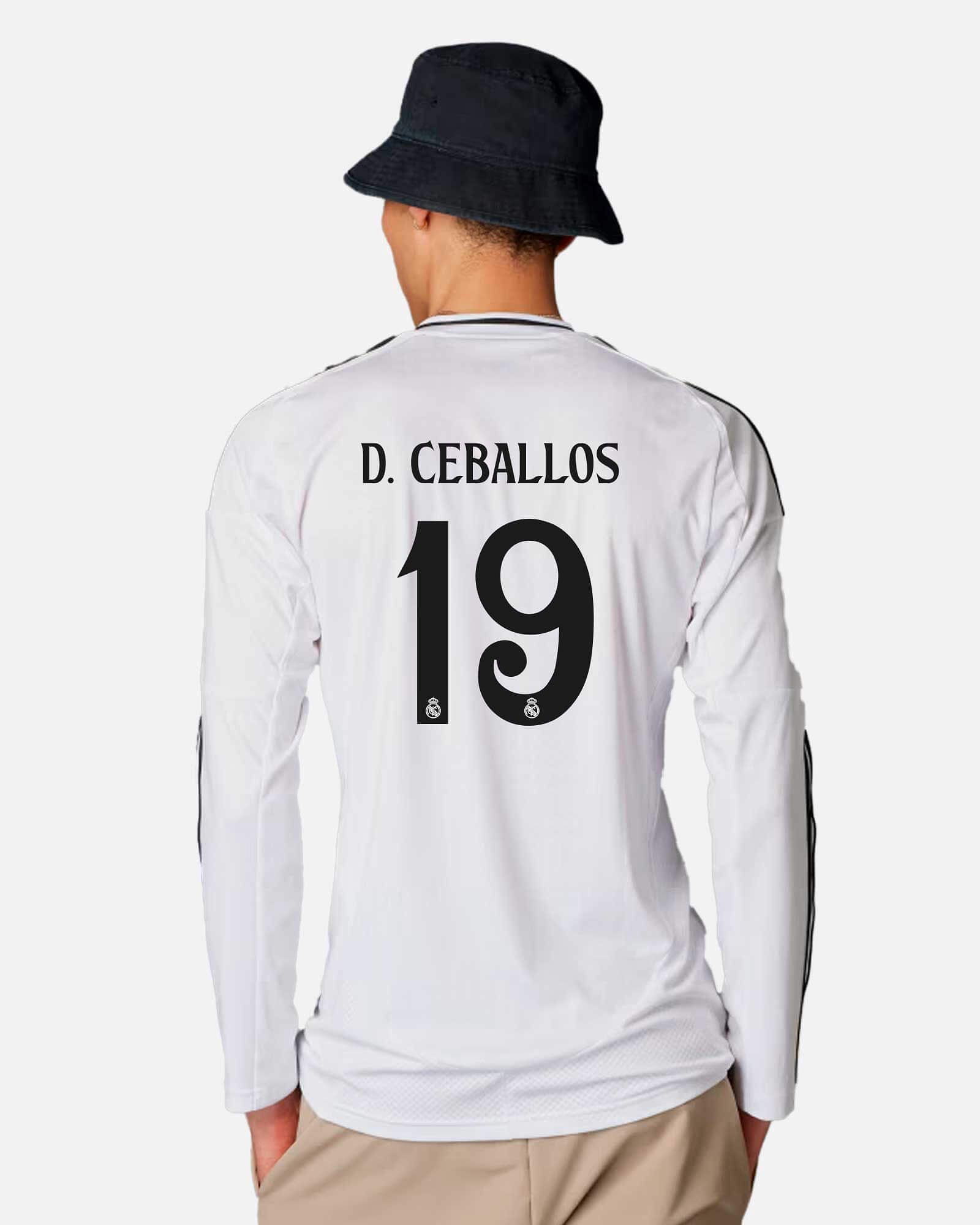 Camiseta 1ª Real Madrid 2024/2025 D. Ceballos - Fútbol Factory