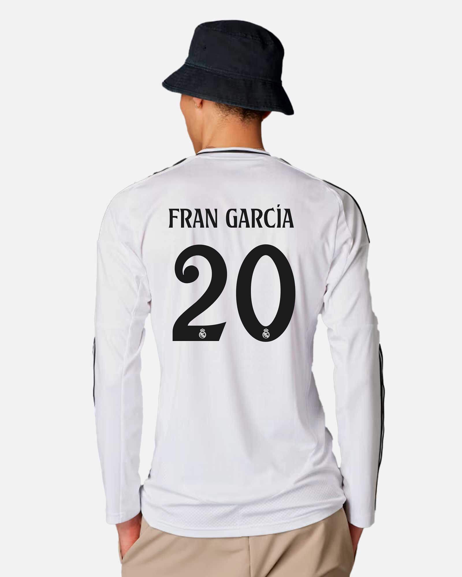 Camiseta 1ª Real Madrid 2024/2025 Fran García - Fútbol Factory