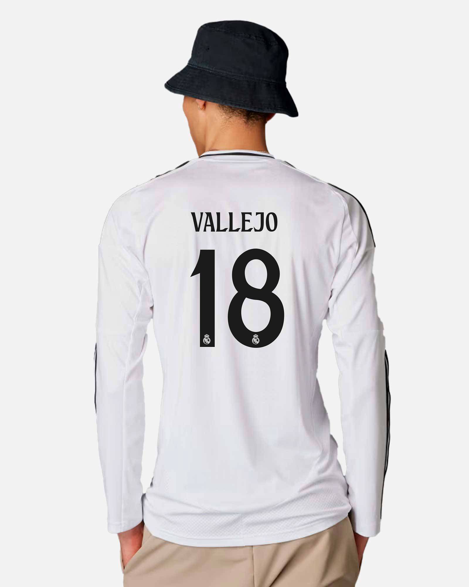 Camiseta 1ª Real Madrid 2024/2025 Vallejo - Fútbol Factory