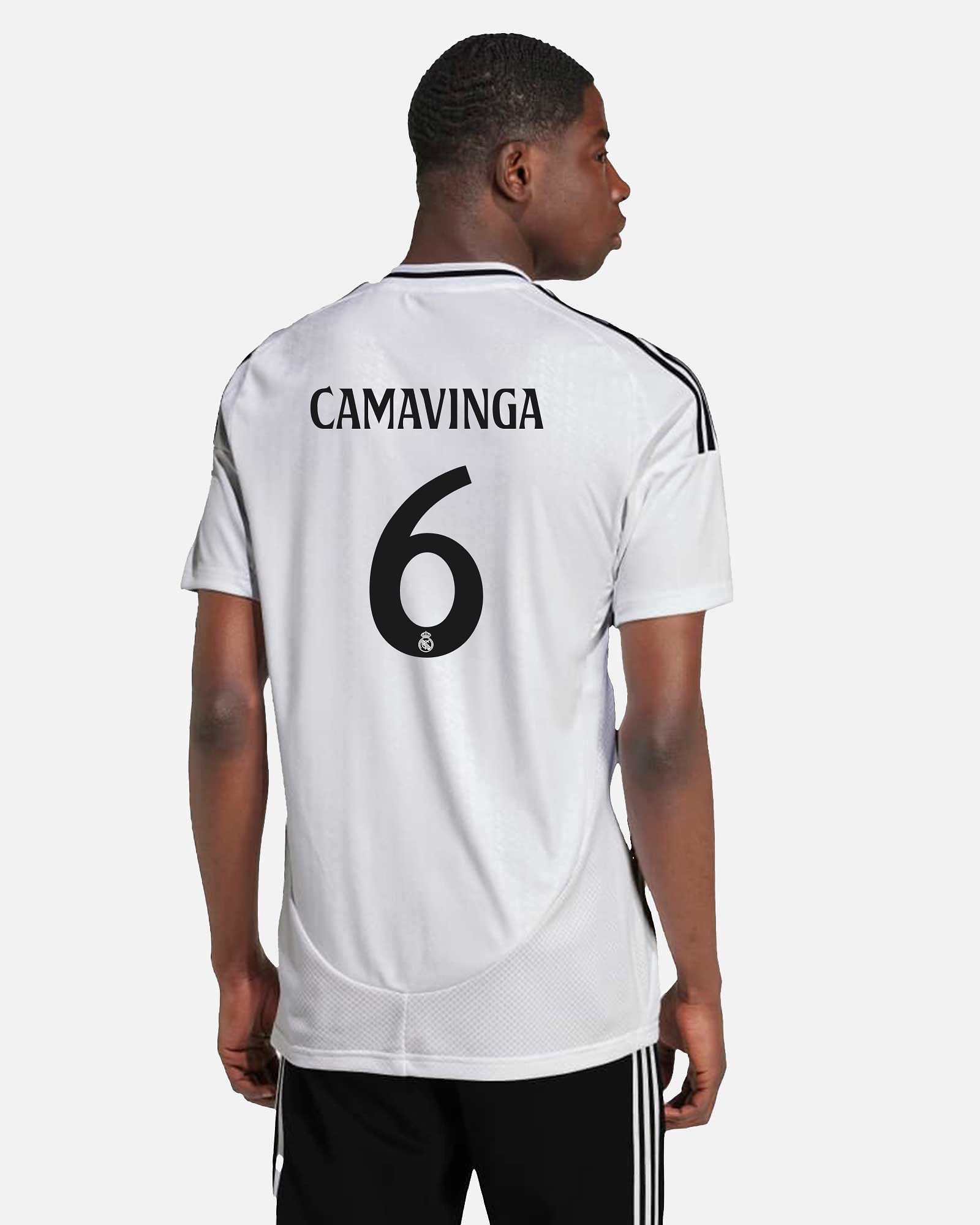 Camiseta 1ª Real Madrid 2024/2025 Camavinga - Fútbol Factory