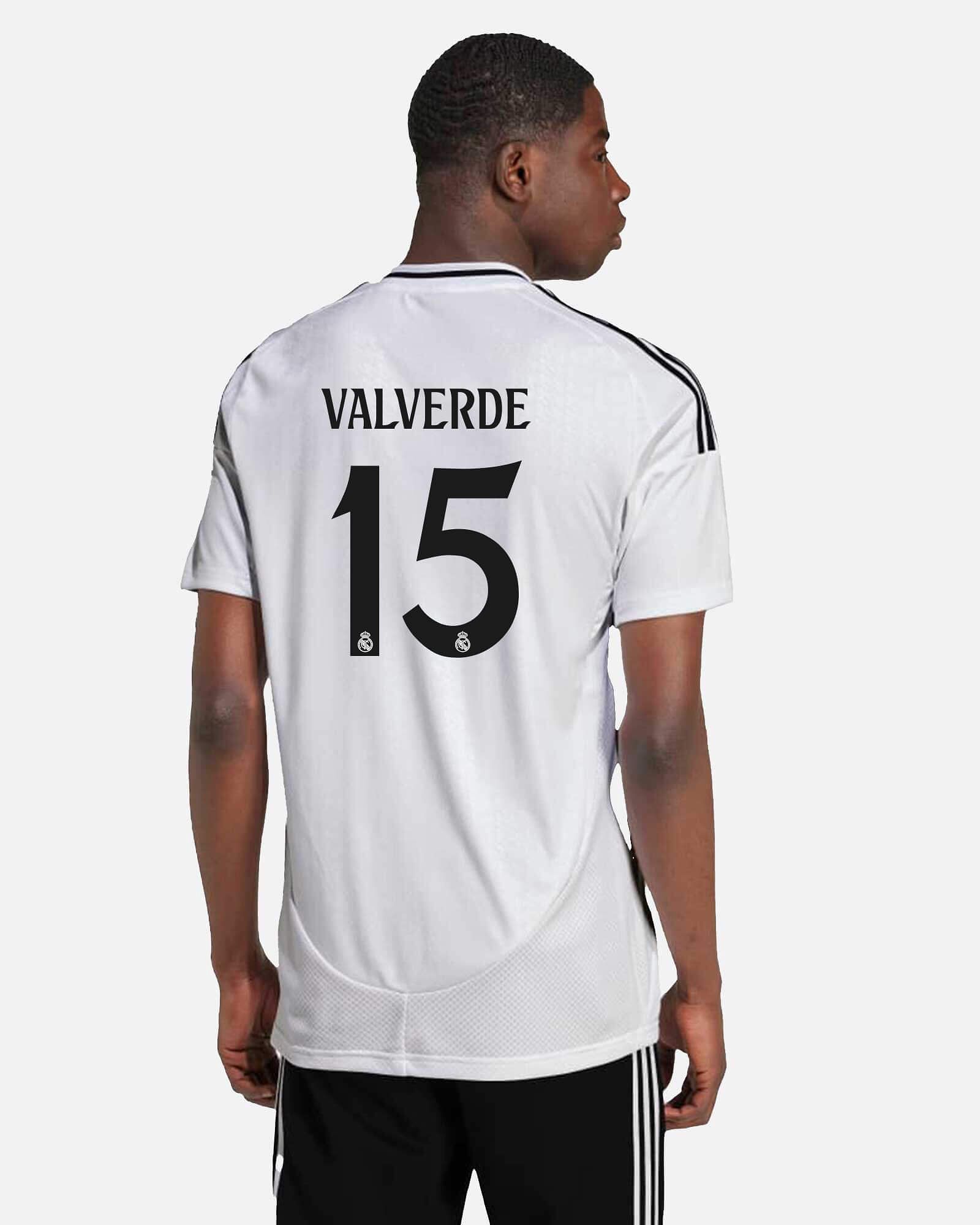 Camiseta 1ª Real Madrid 2024/2025 Valverde - Fútbol Factory