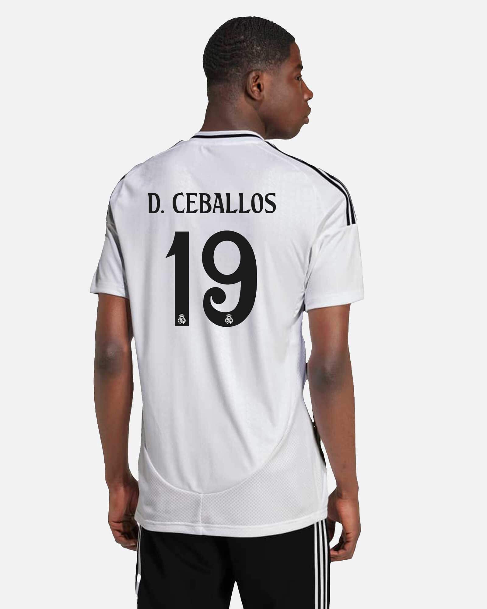 Camiseta 1ª Real Madrid 2024/2025 D. Ceballos - Fútbol Factory