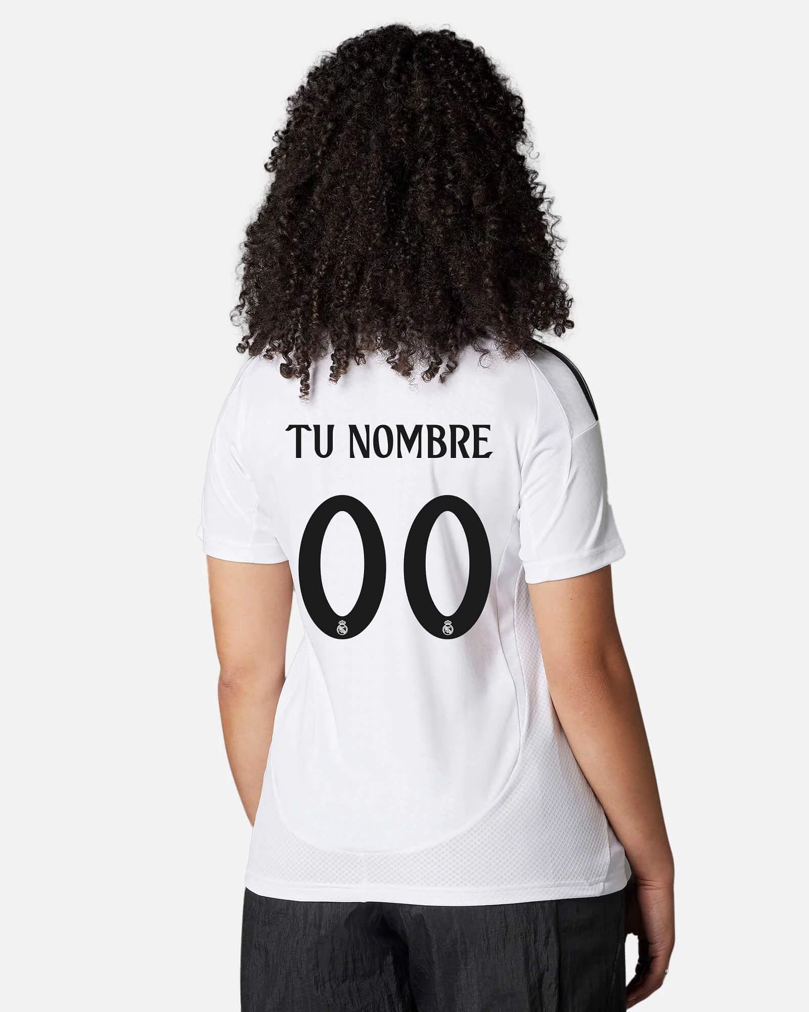 Camiseta 1ª Real Madrid 2024/2025 Personalizado - Fútbol Factory