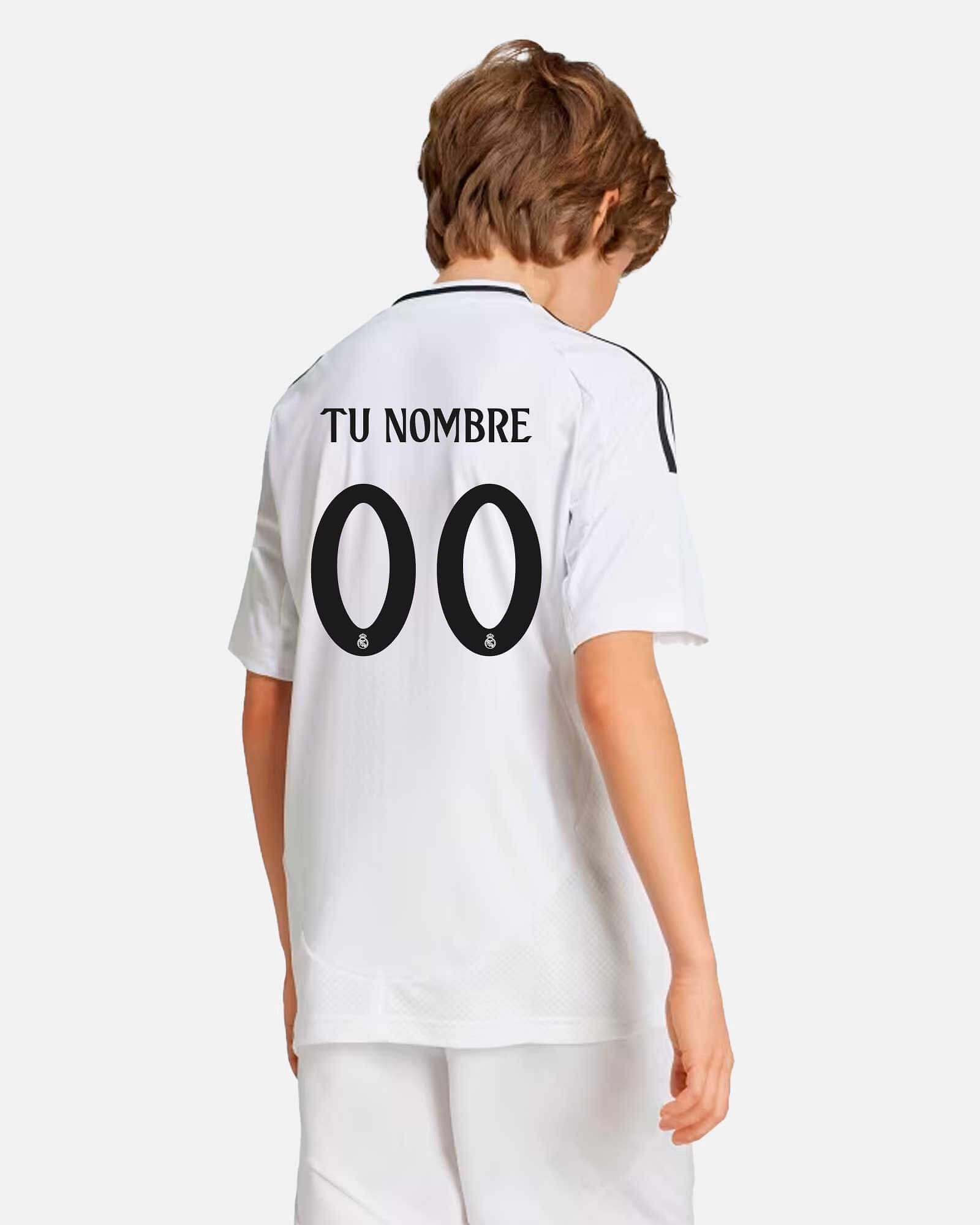 Camiseta 1ª Real Madrid 2024/2025 Personalizado - Fútbol Factory