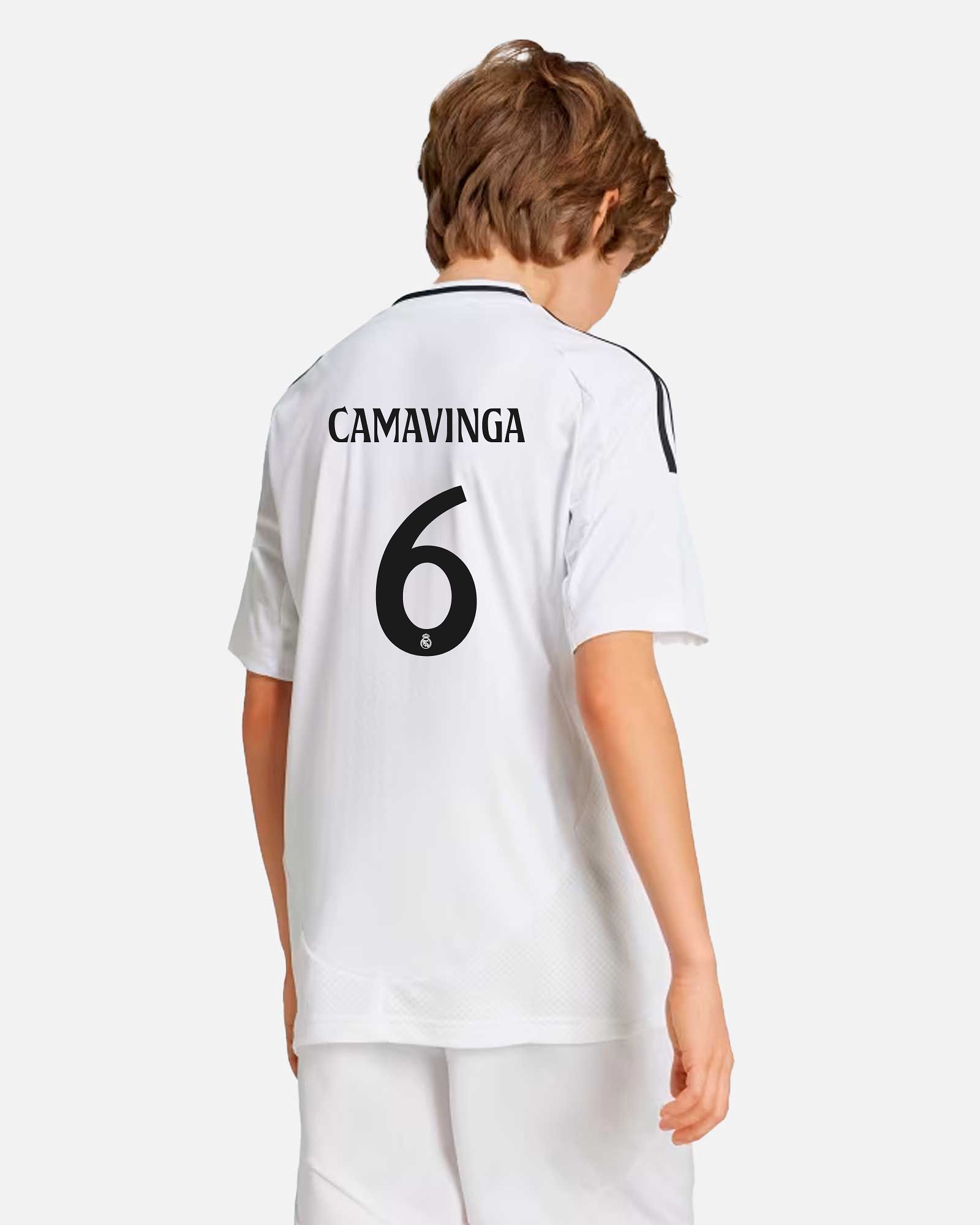 Camiseta 1ª Real Madrid 2024/2025 Camavinga - Fútbol Factory