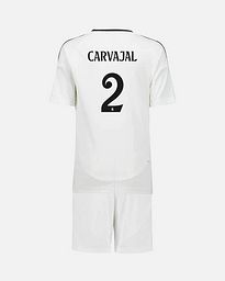 Conjunto 1ª Real Madrid 2024/2025 Carvajal