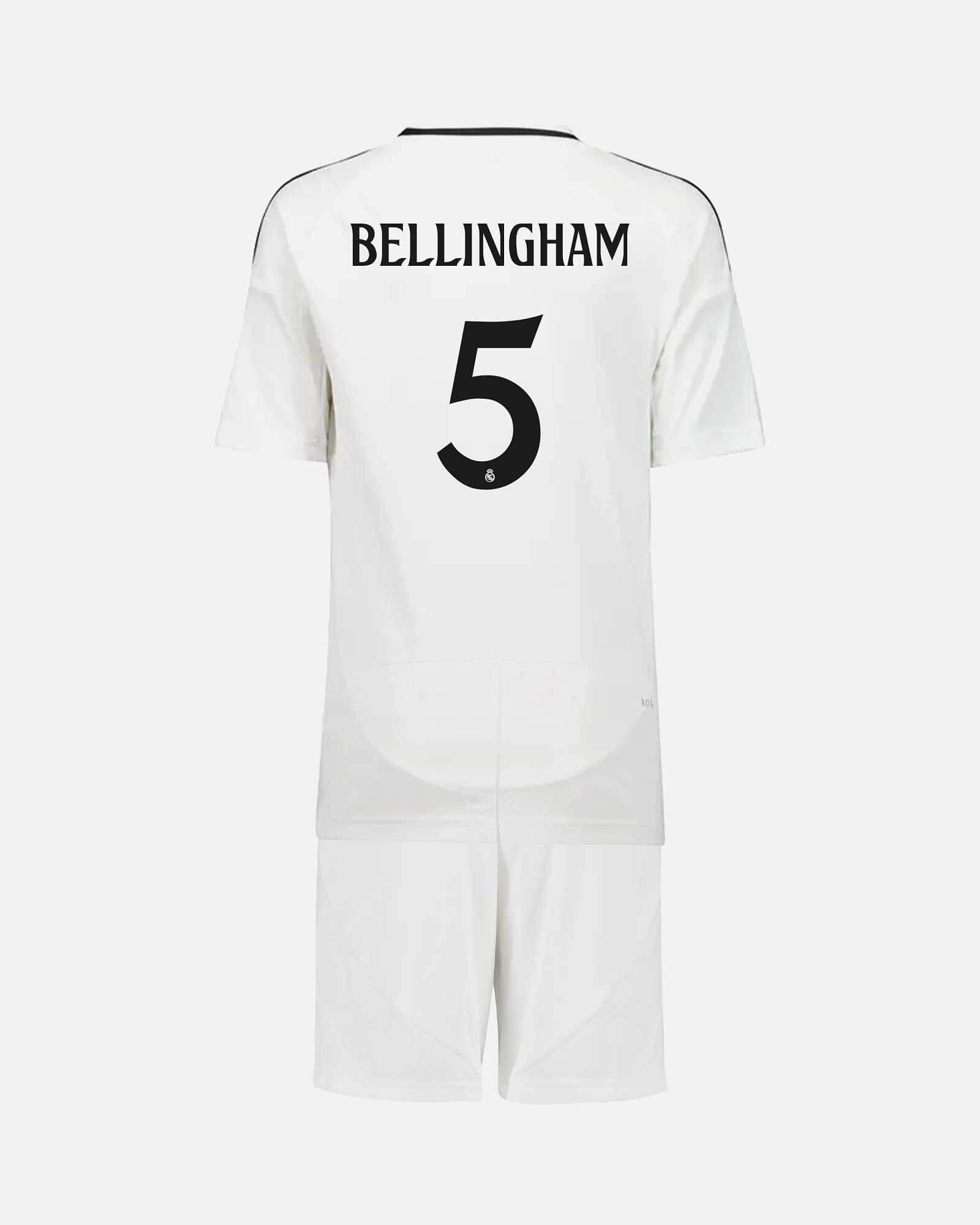 Conjunto 1ª Real Madrid 2024/2025 Bellingham - Fútbol Factory