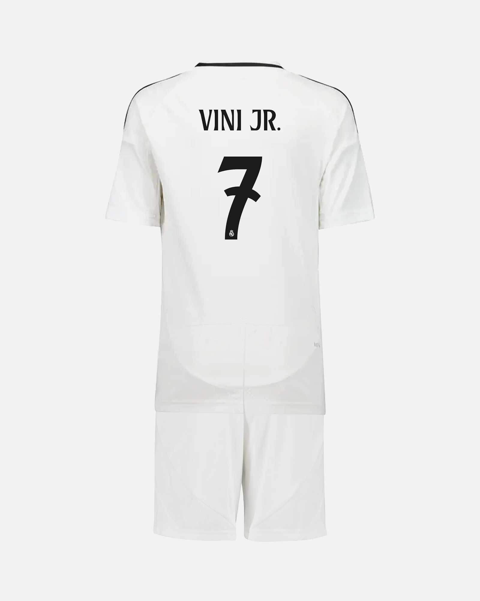 Conjunto 1ª Real Madrid 2024/2025 Vini Jr. - Fútbol Factory