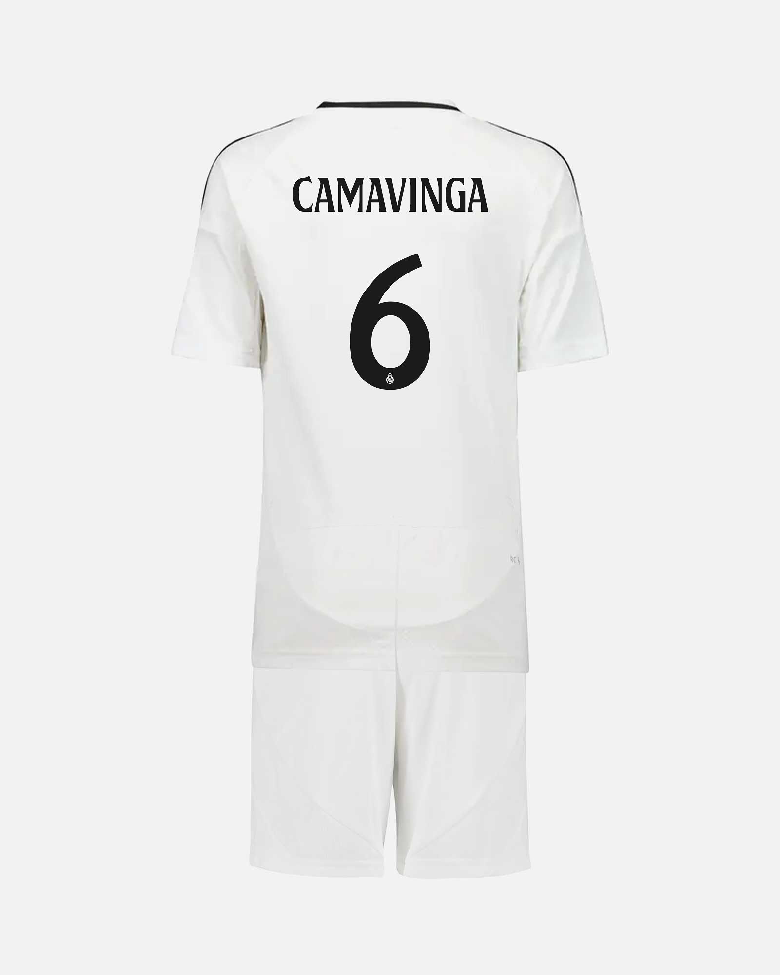 Conjunto 1ª Real Madrid 2024/2025 Camavinga - Fútbol Factory