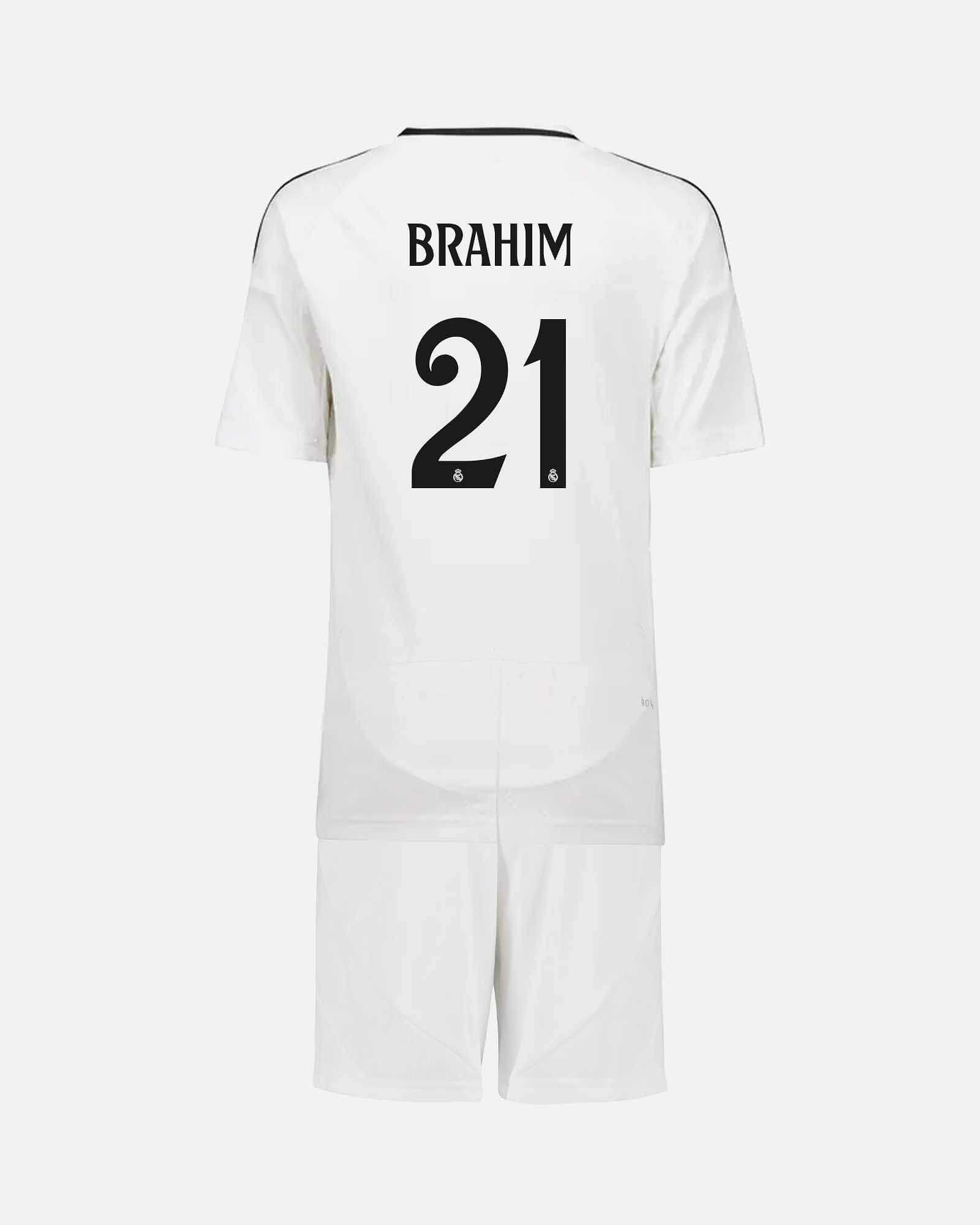 Conjunto 1ª Real Madrid 2024/2025 Brahim - Fútbol Factory