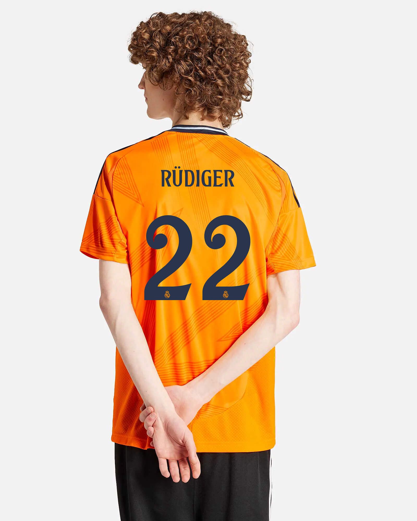 Camiseta 2ª Real Madrid 2024/2025 Rüdiger - Fútbol Factory