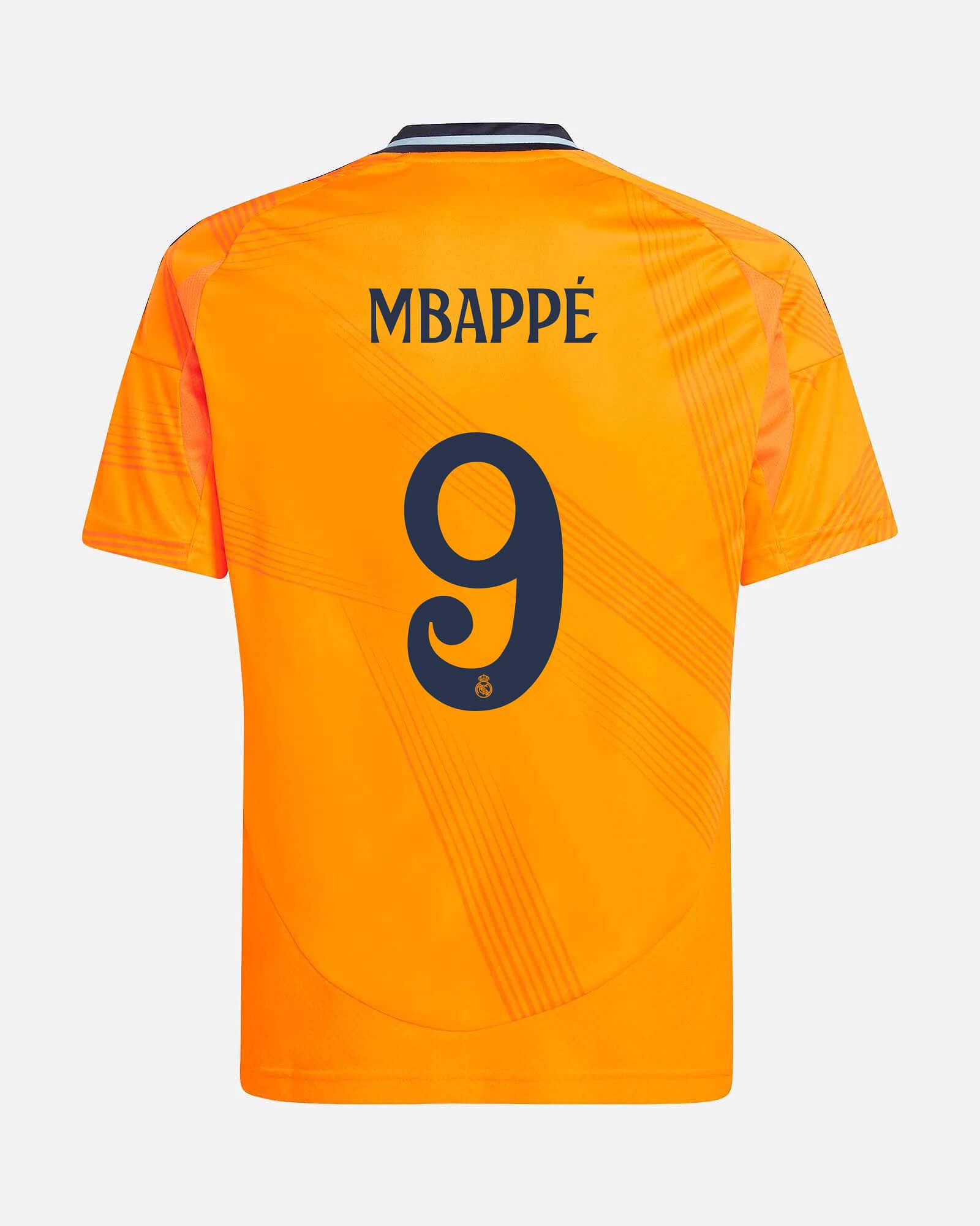 Conjunto 2ª Real Madrid 2024/2025 Mbappé - Fútbol Factory