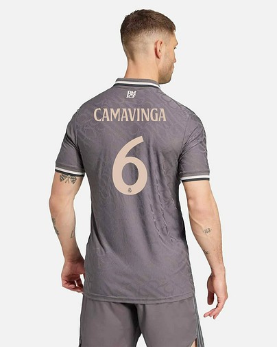 Camiseta 3ª Real Madrid 2024/2025 Authentic Camavinga